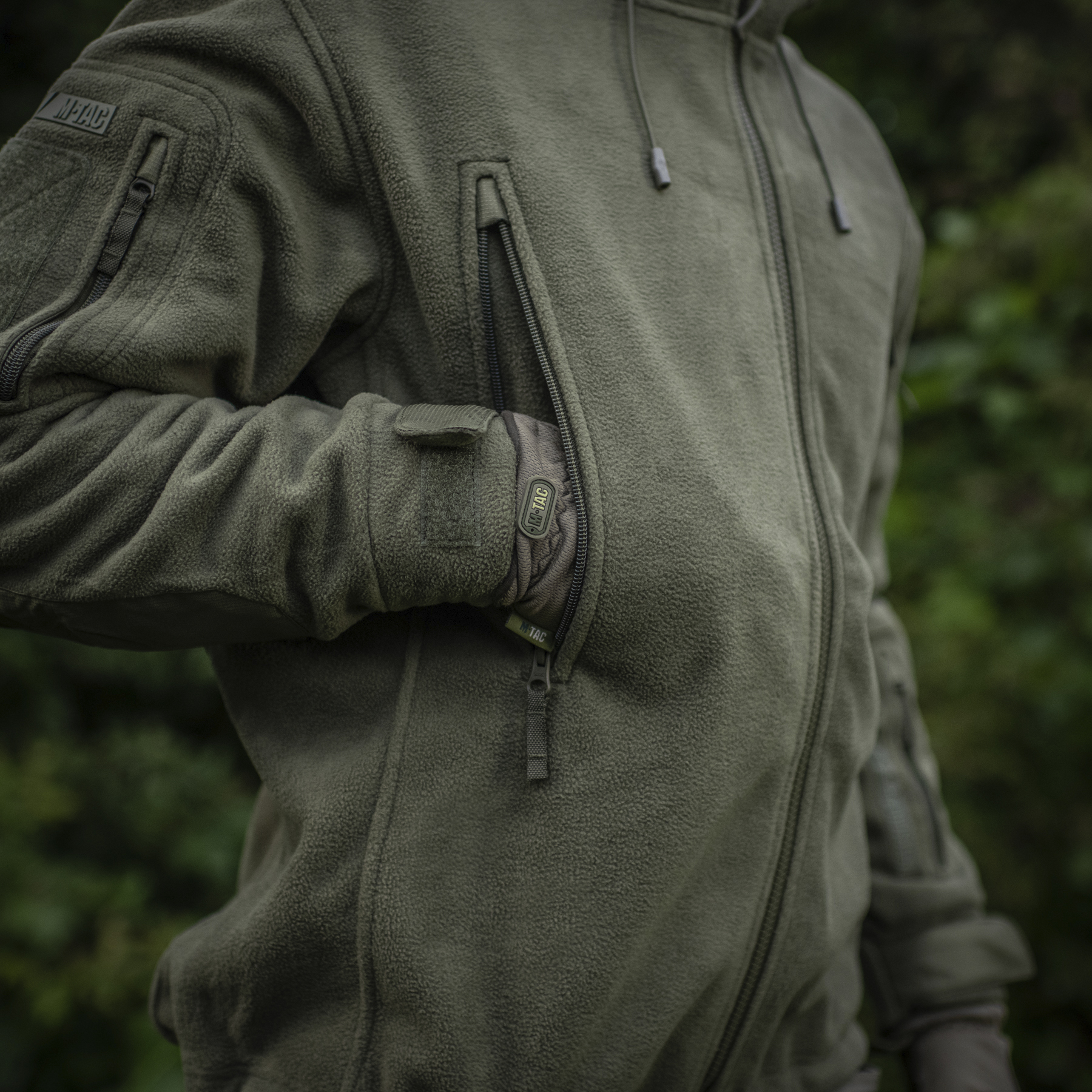 M-Tac куртка флисовая Windblock Division Gen.II Army Olive — 26