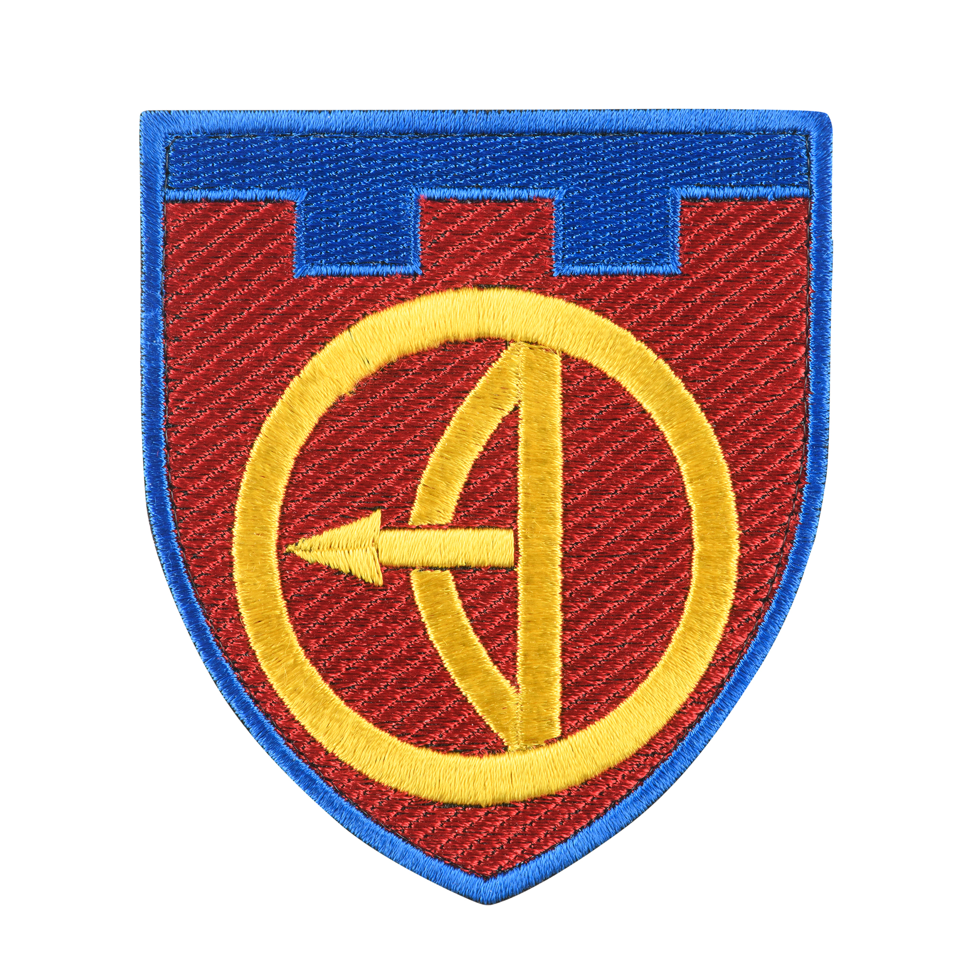 Шеврон 112 Бригада ТРО кольоровий — 2