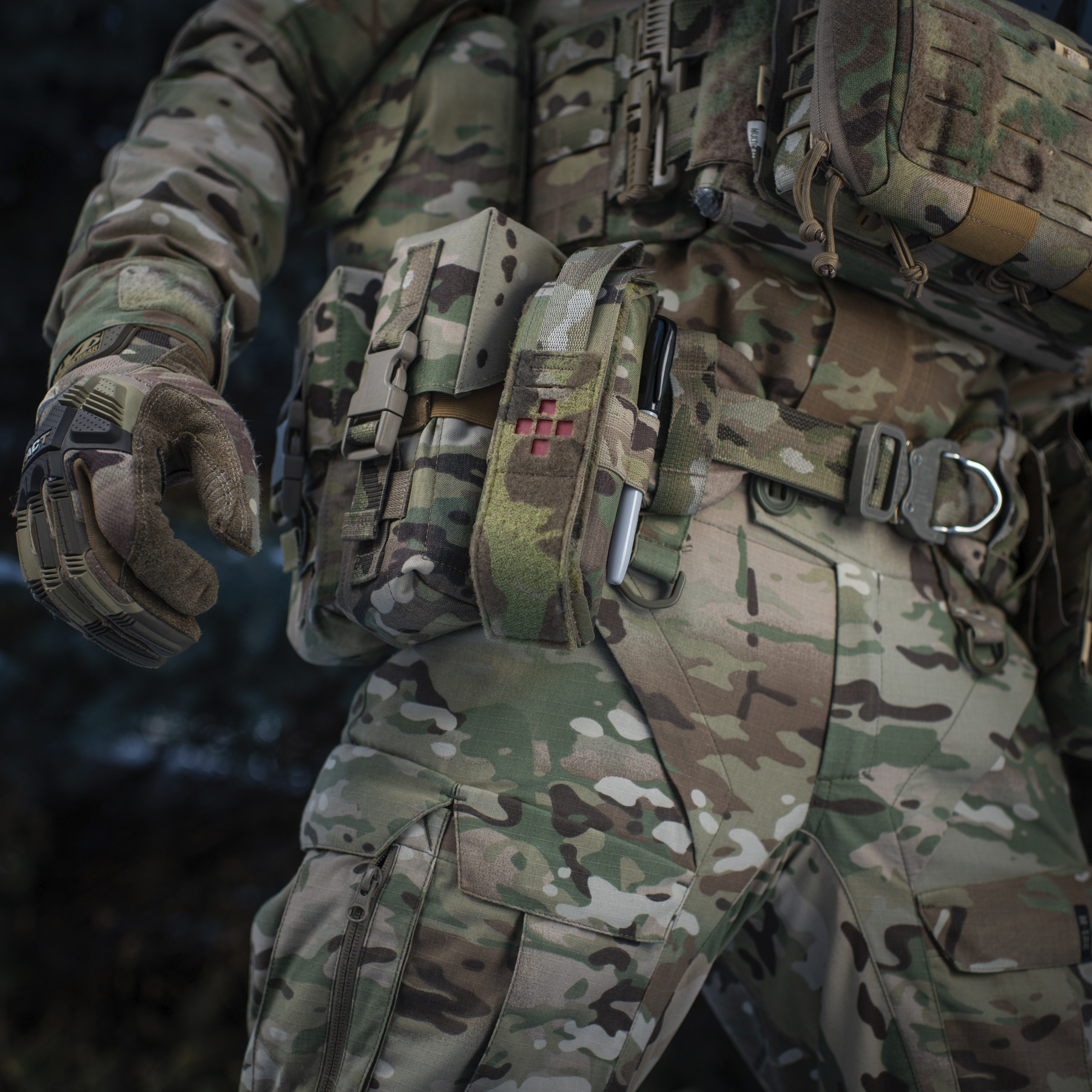 M-Tac подсумок для турникета закрытый Multicam — 20