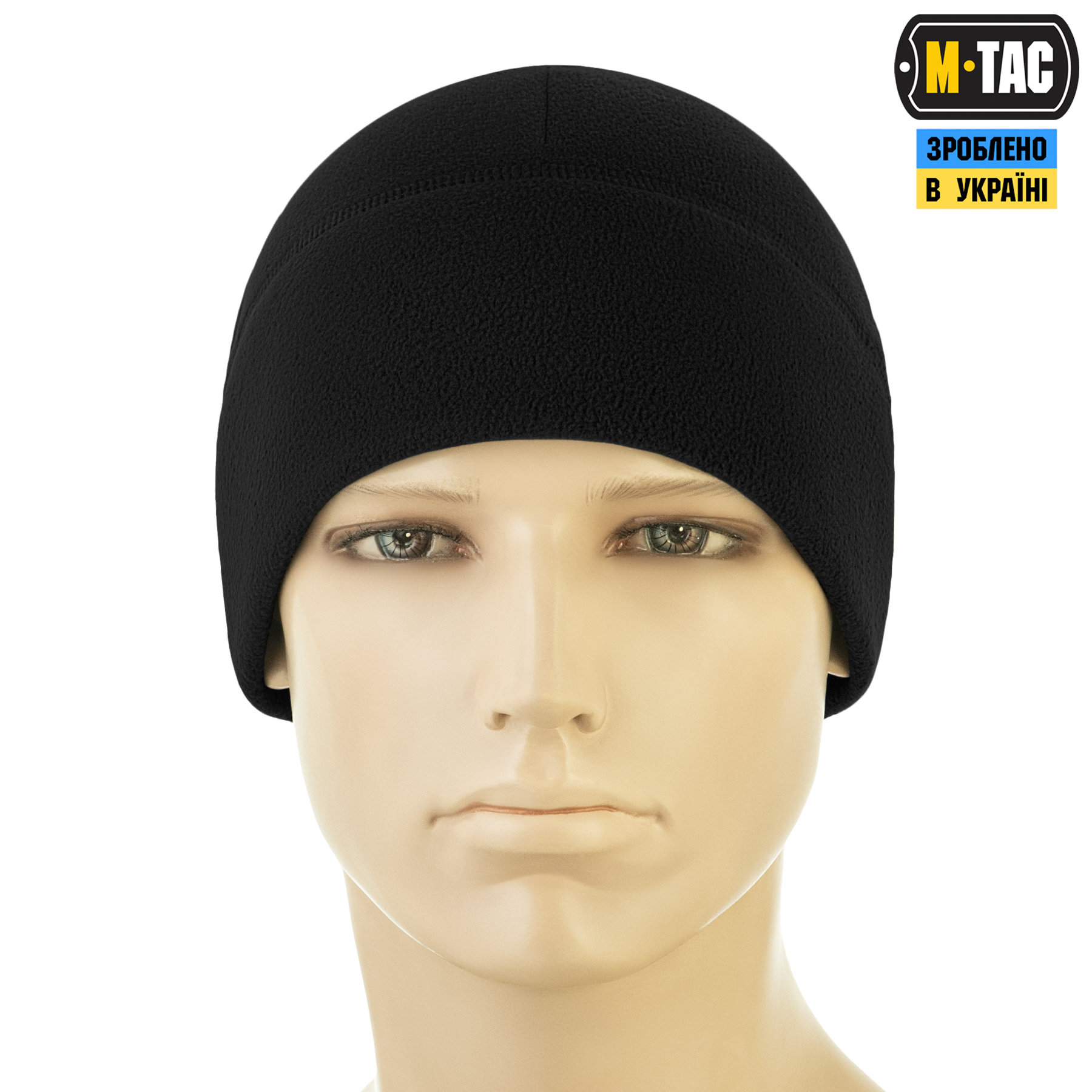 M-Tac шапка Watch Cap Elite флис (320г/м2) with Slimtex Black — 3