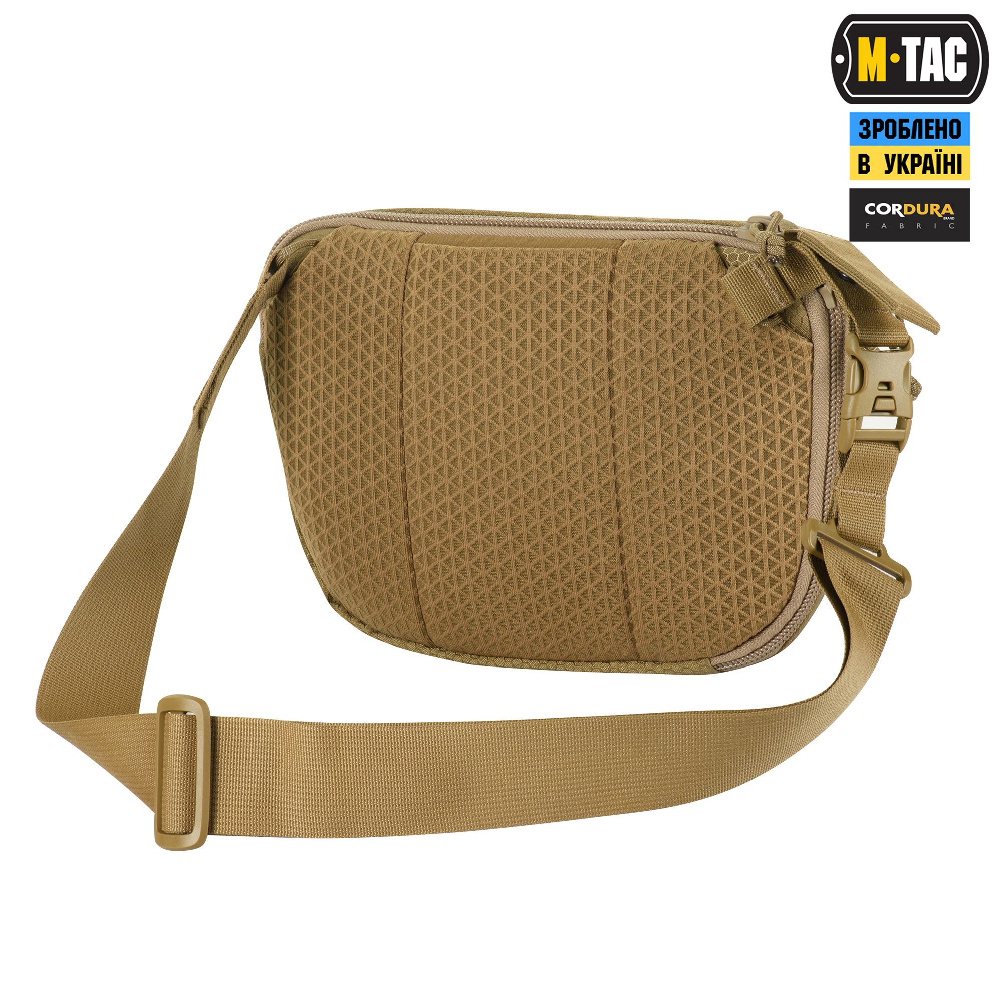 M-Tac сумка Sphaera Hex Hardsling Bag Large с липучкой Elite Multicam/Coyote — 5