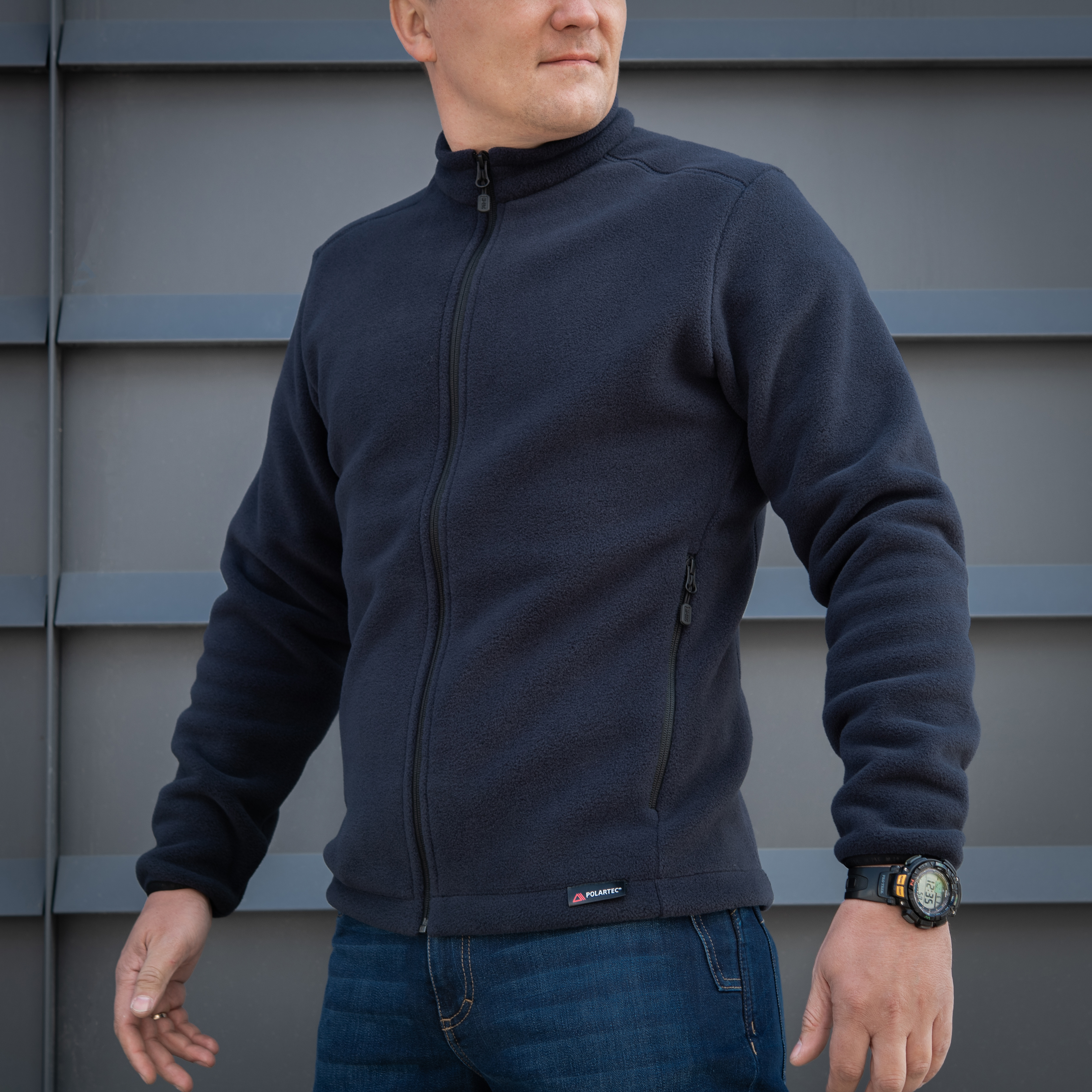 M-Tac кофта Nord Fleece Polartec Dark Navy Blue — 7