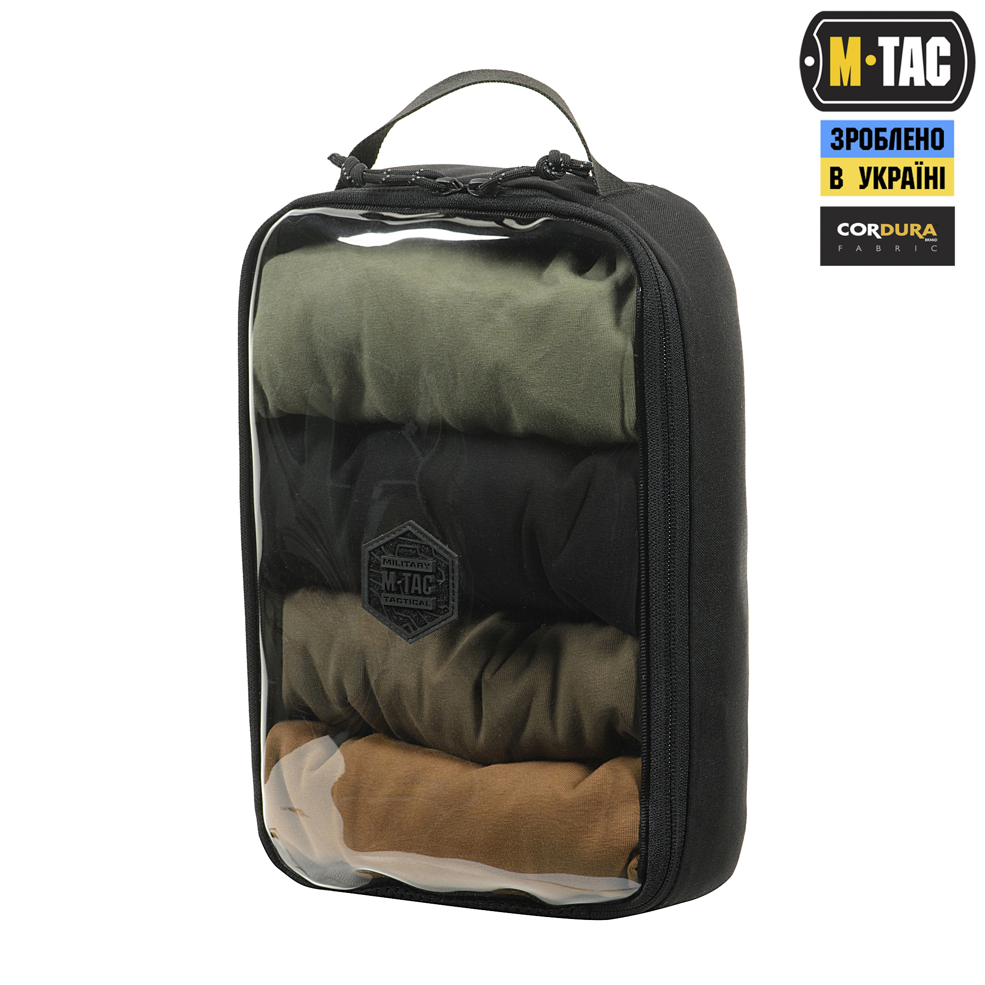 M-Tac органайзер утилитарный прозрачный Elite Large Gen.II Black — 6