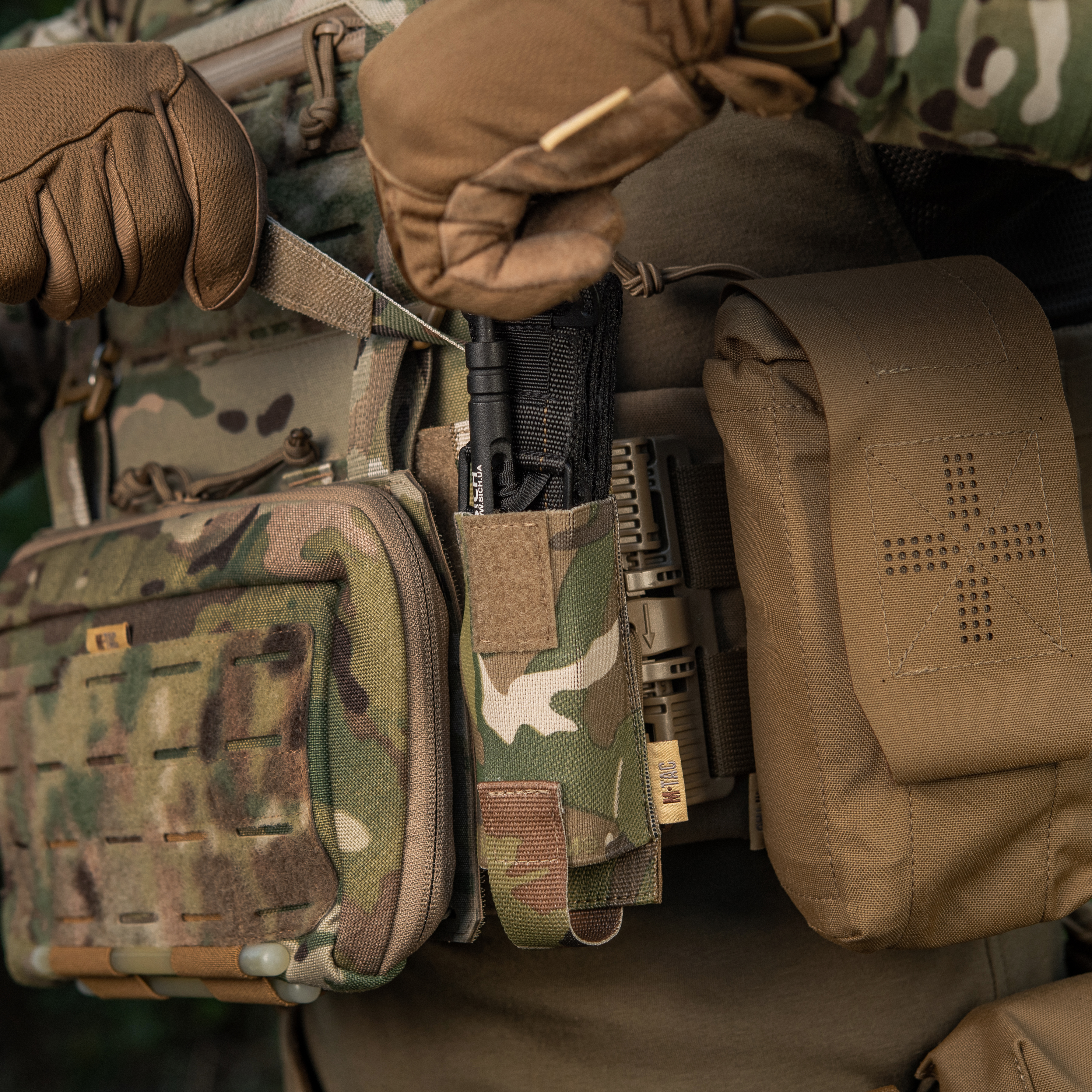 M-Tac подсумок для турникета эластичный на липучке Gen.II Multicam — 14