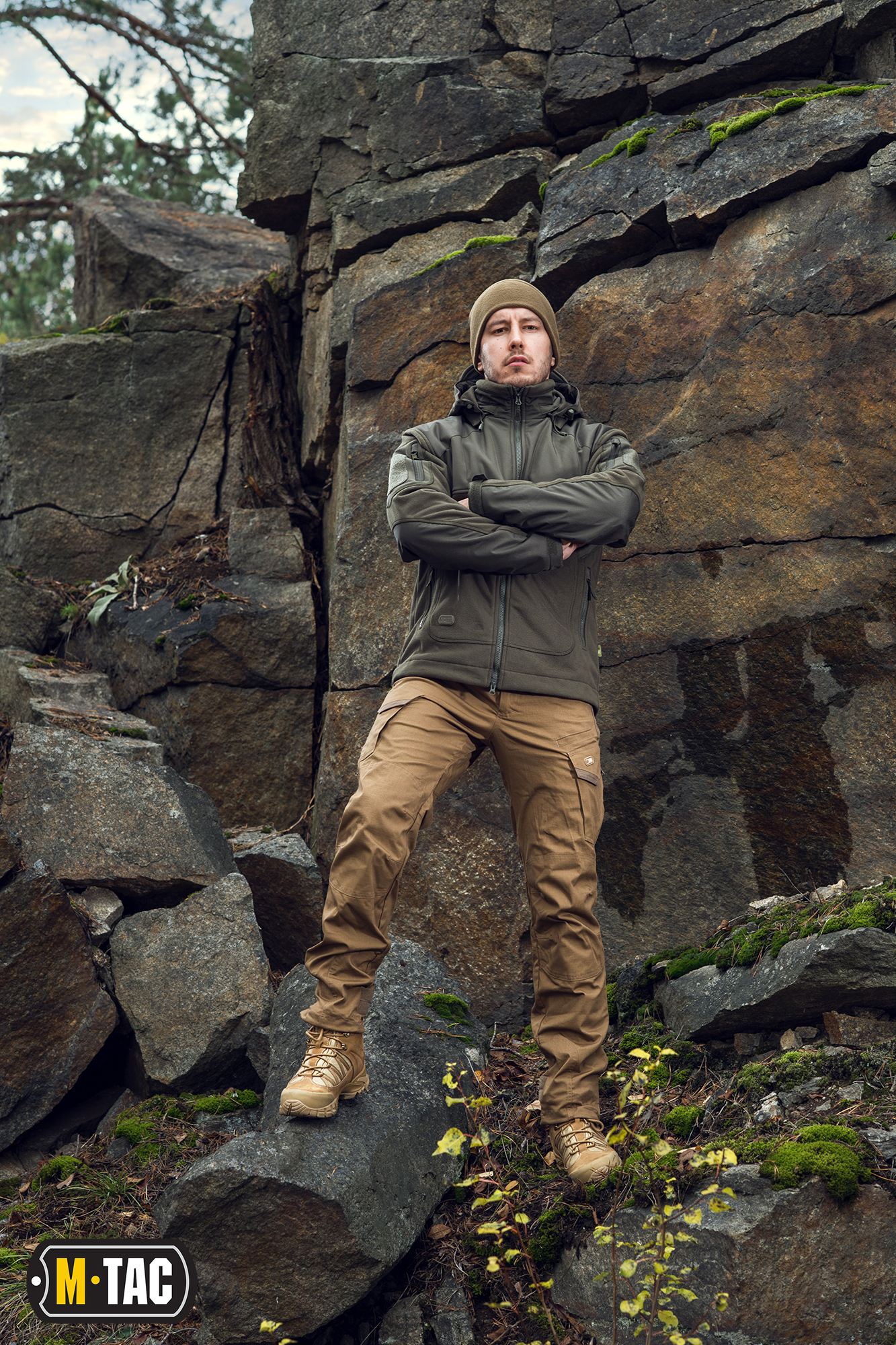 M-Tac куртка Norman Windblock Fleece Olive — 24