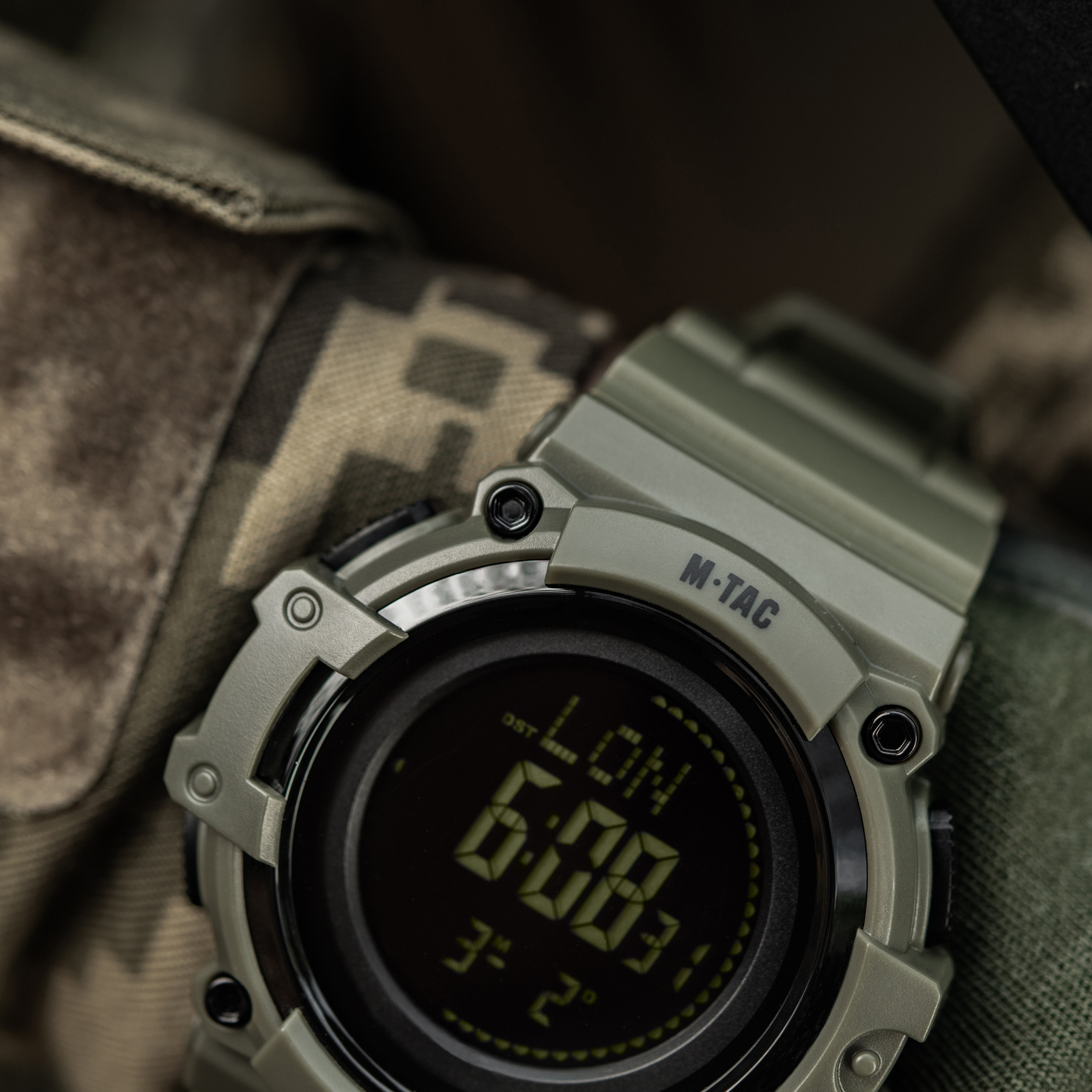 M-Tac часы тактические с компасом 2233 Army Green — 14