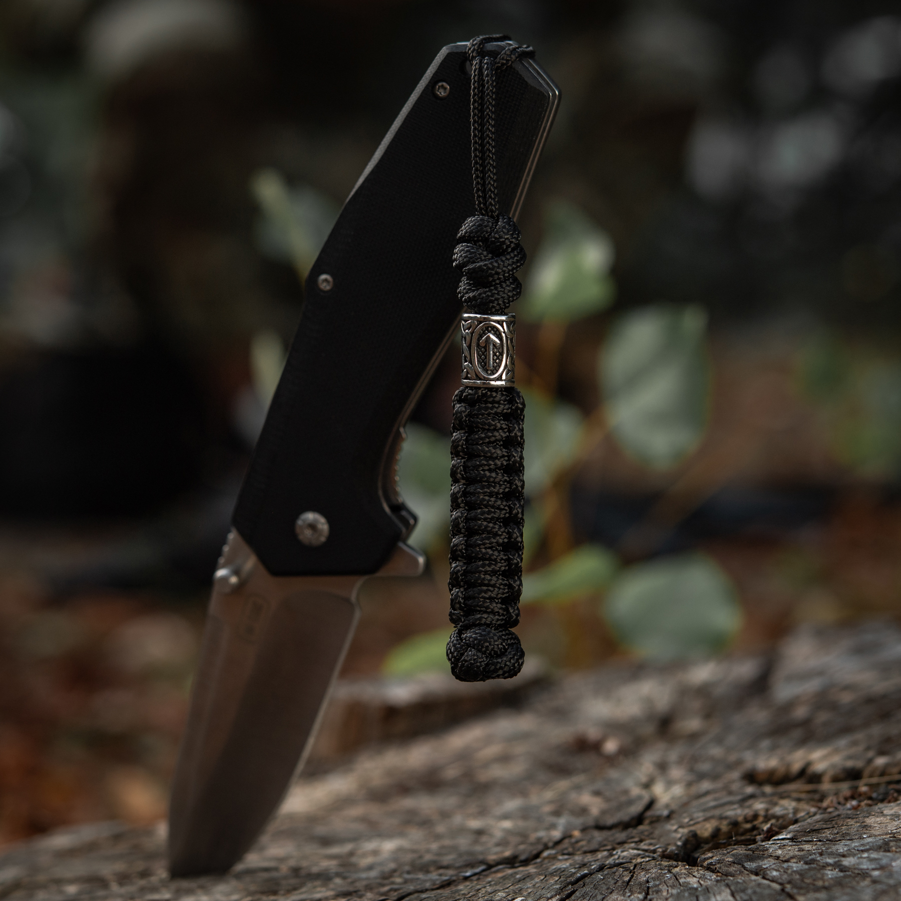M-Tac темляк Teivaz rune Steel Black — 6