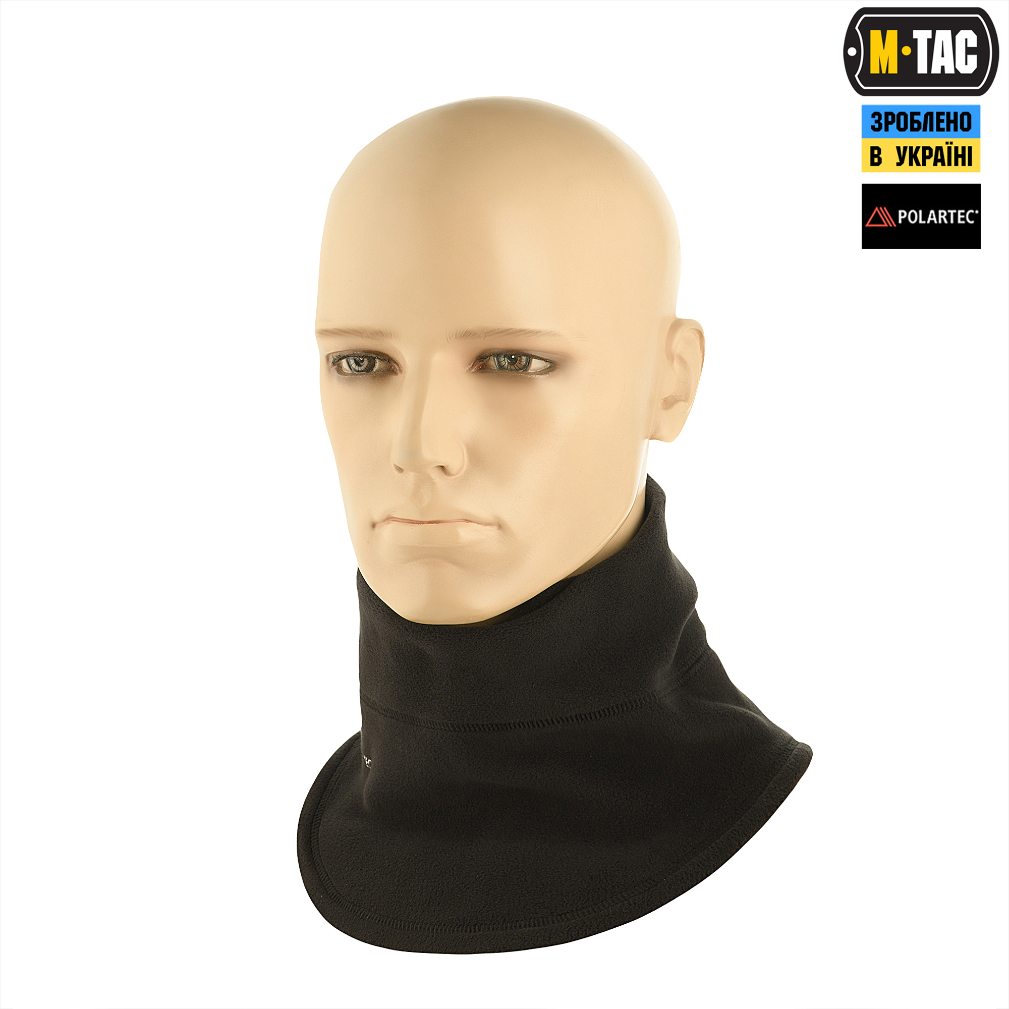 M-Tac шарф-труба анатомический Polartec Black — 3
