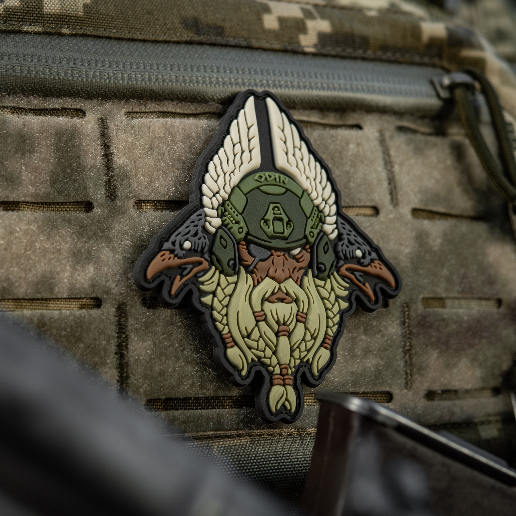 M-Tac нашивка Odin 3D PVC Olive — 7