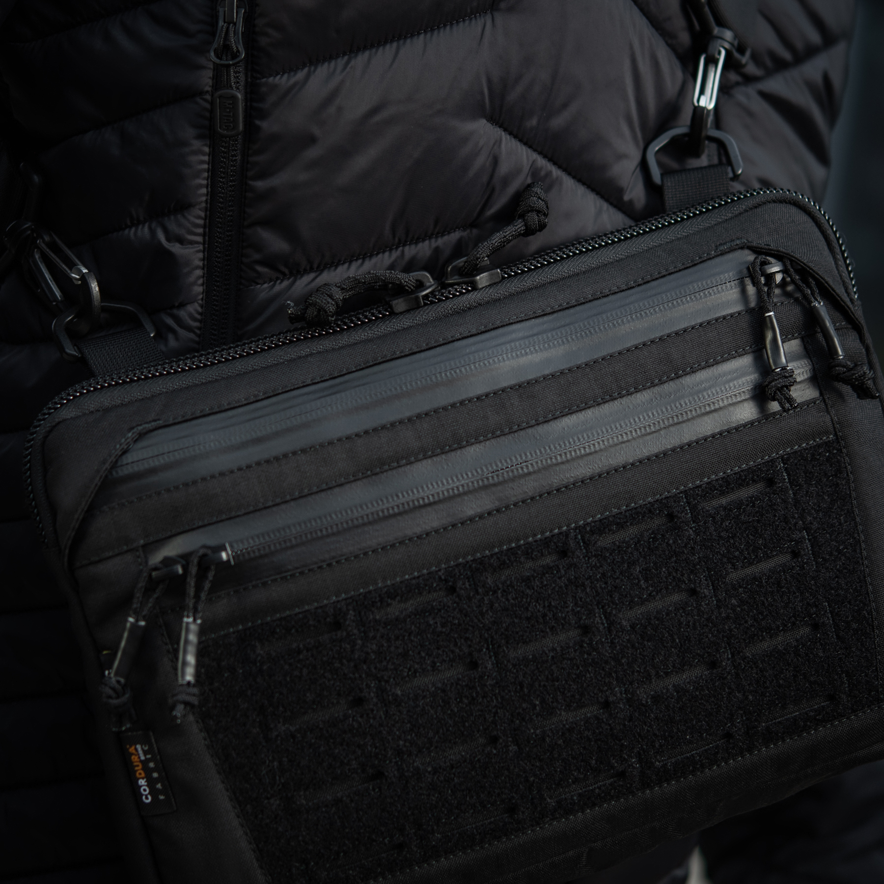 M-Tac сумка Admin Bag Medium Elite с липучкой Black — 16