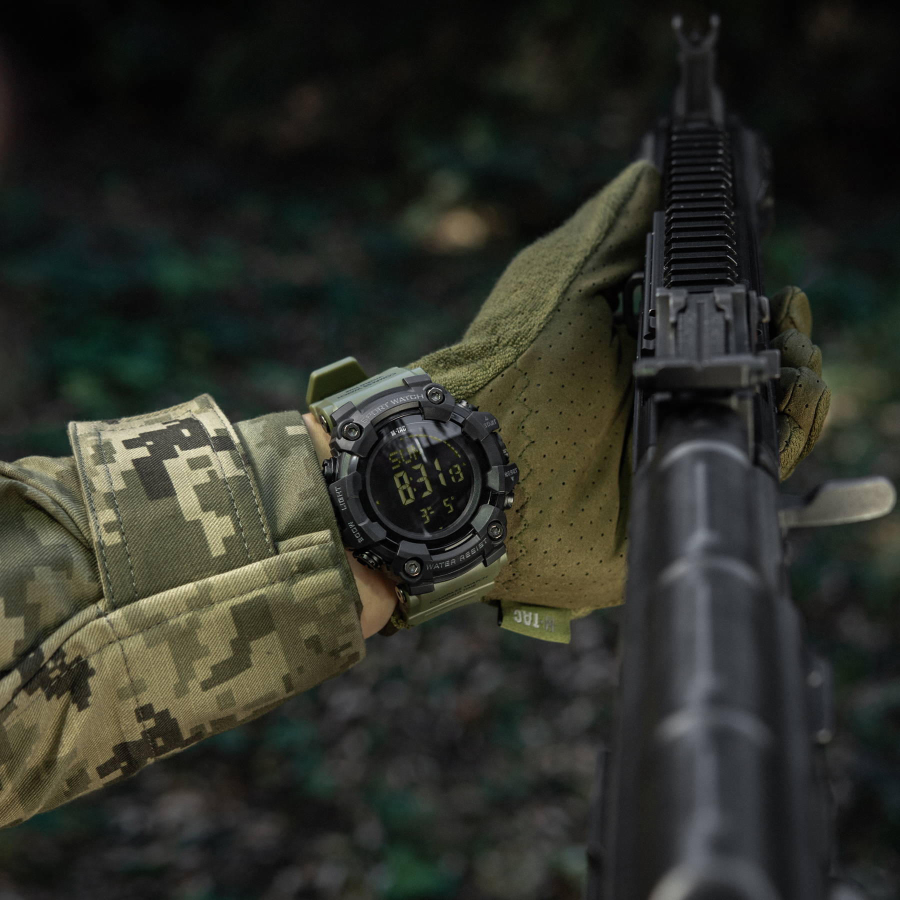 M-Tac часы тактические 2037 Army Green — 15