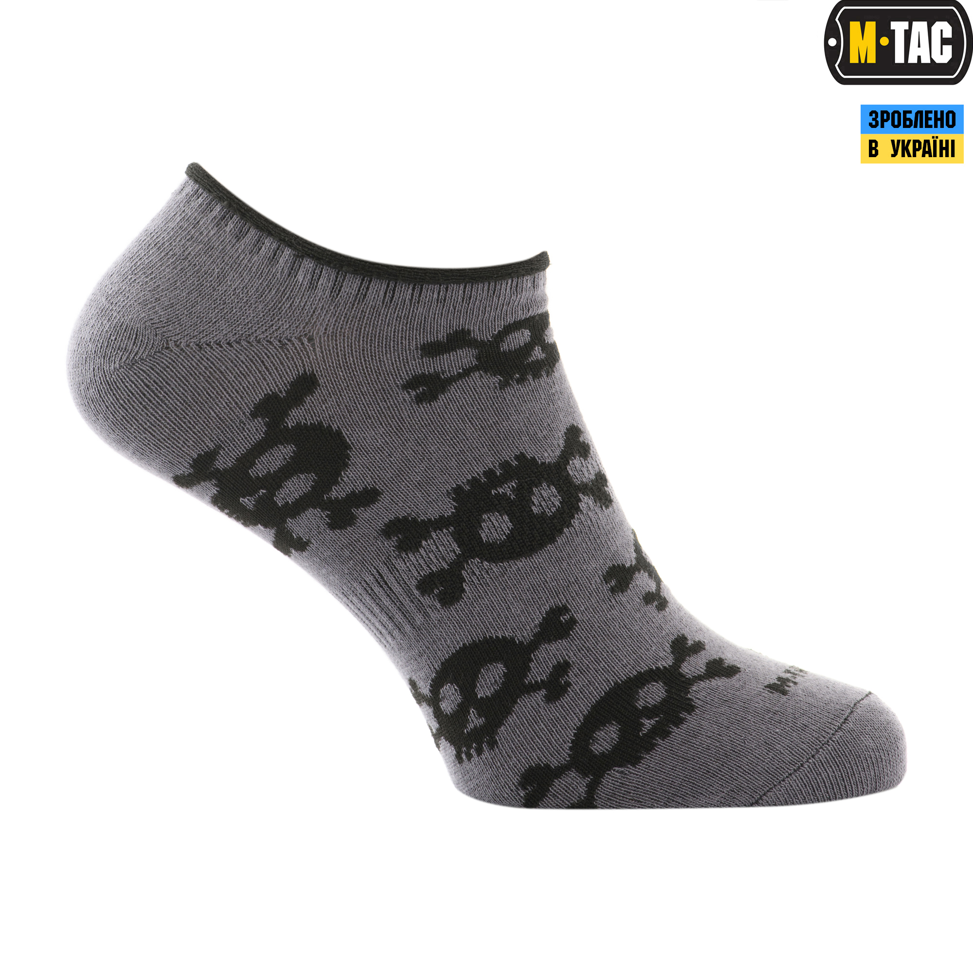 M-Tac носки летние легкие Pirate Skull Dark Grey — 5