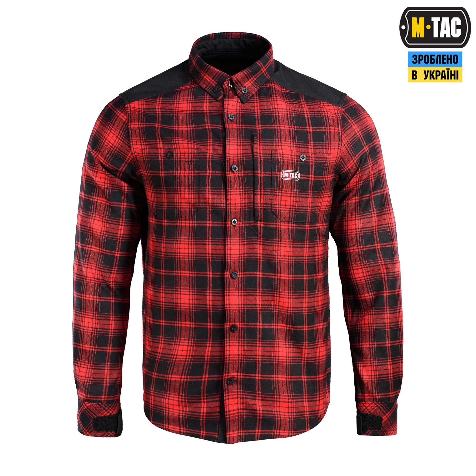 M-Tac рубашка Redneck Shirt Red/Black — 3