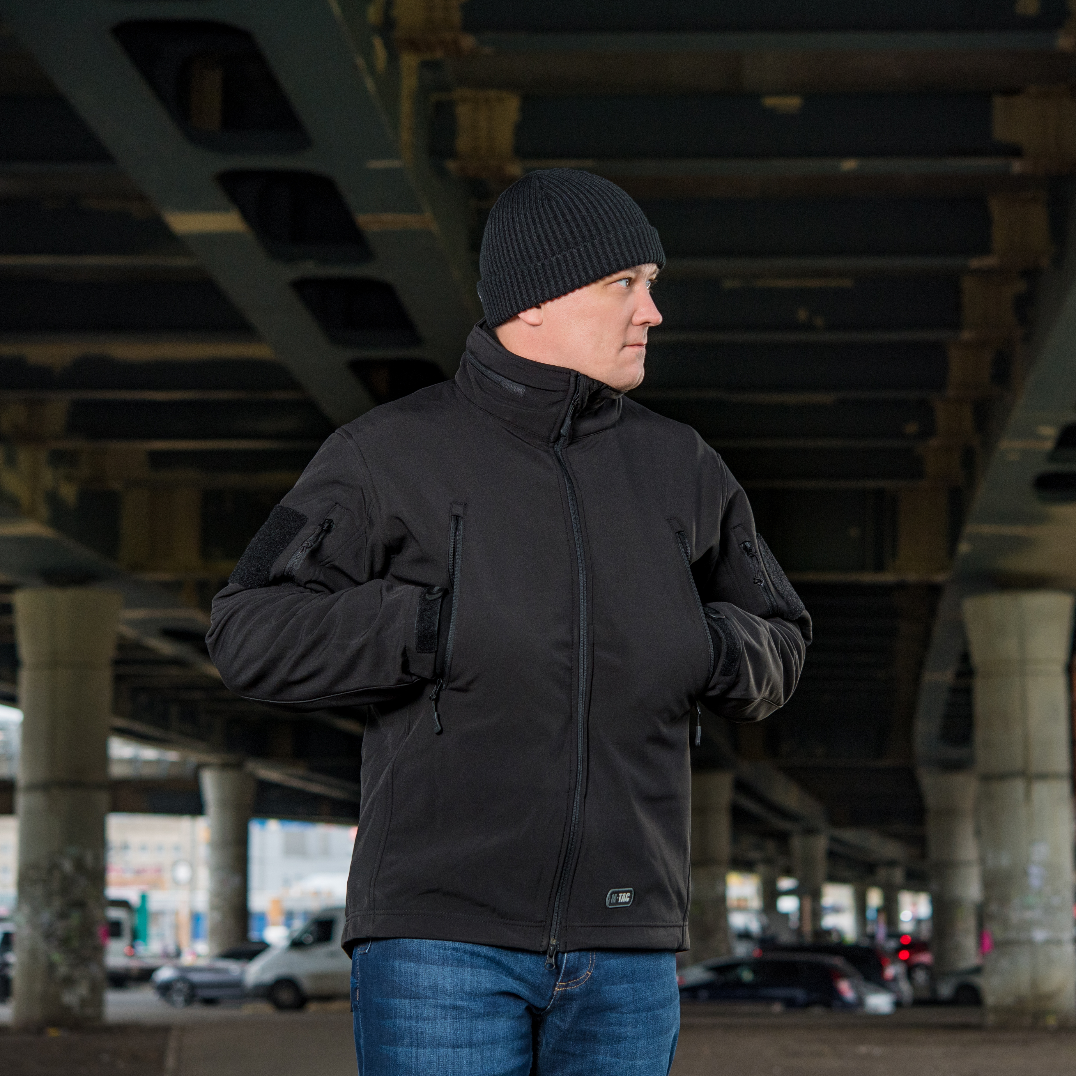 M-Tac куртка Soft Shell с подстежкой Black — 10