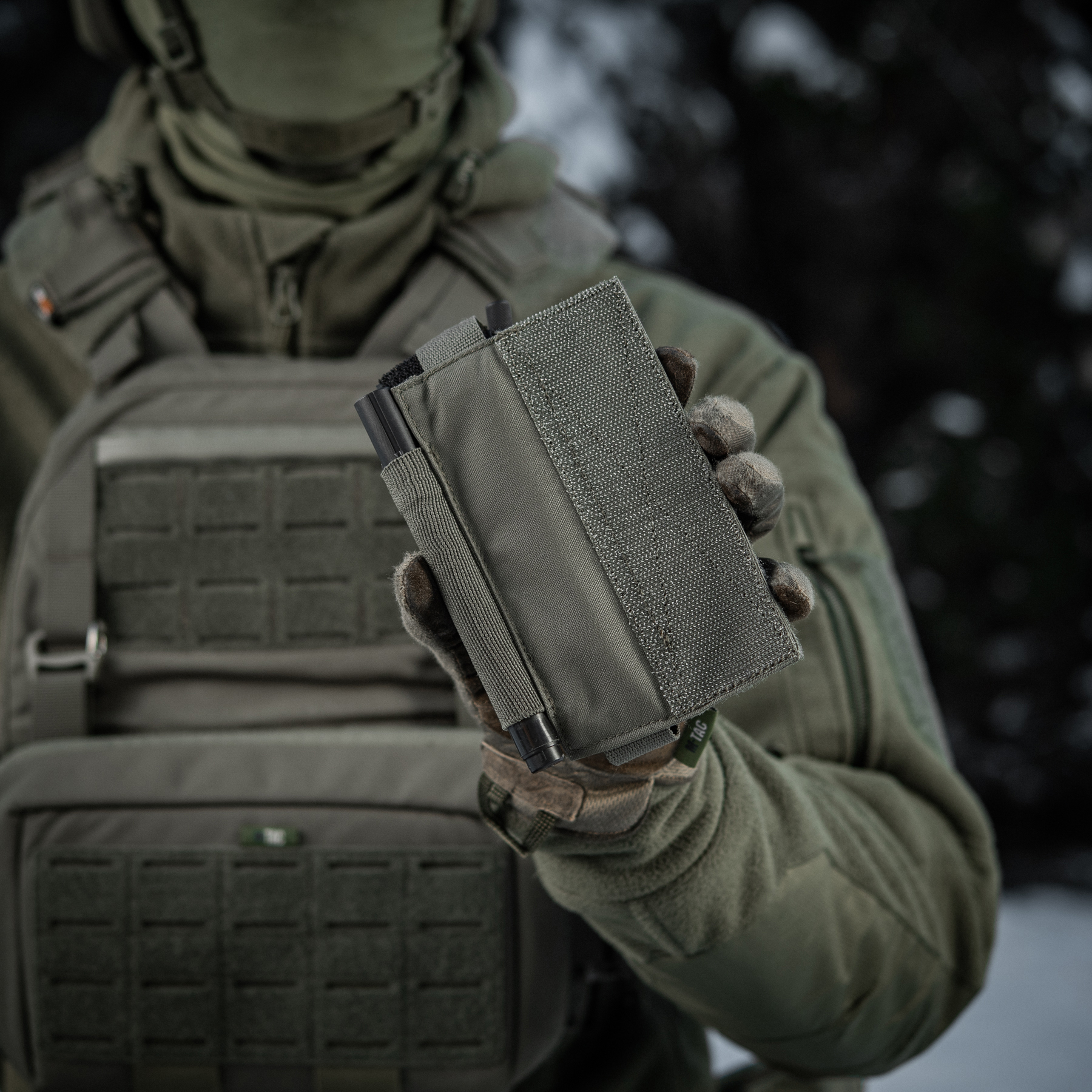M-Tac подсумок для турникета эластичный на липучке Gen.III Ranger Green — 12