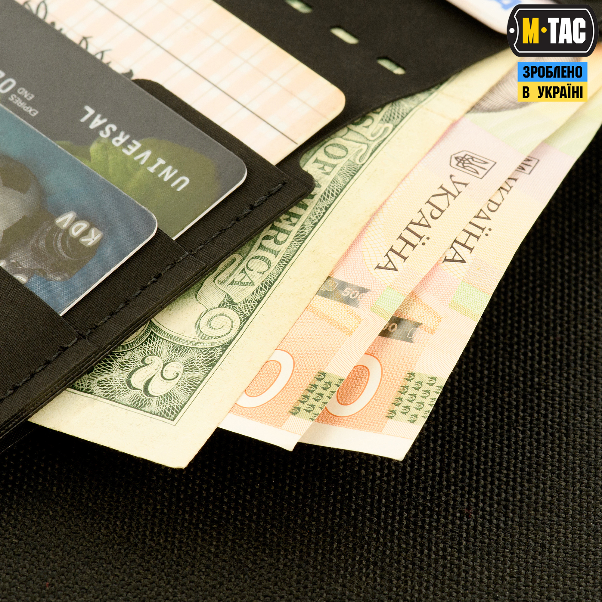 M-Tac кошелек Slim Elite Black — 7