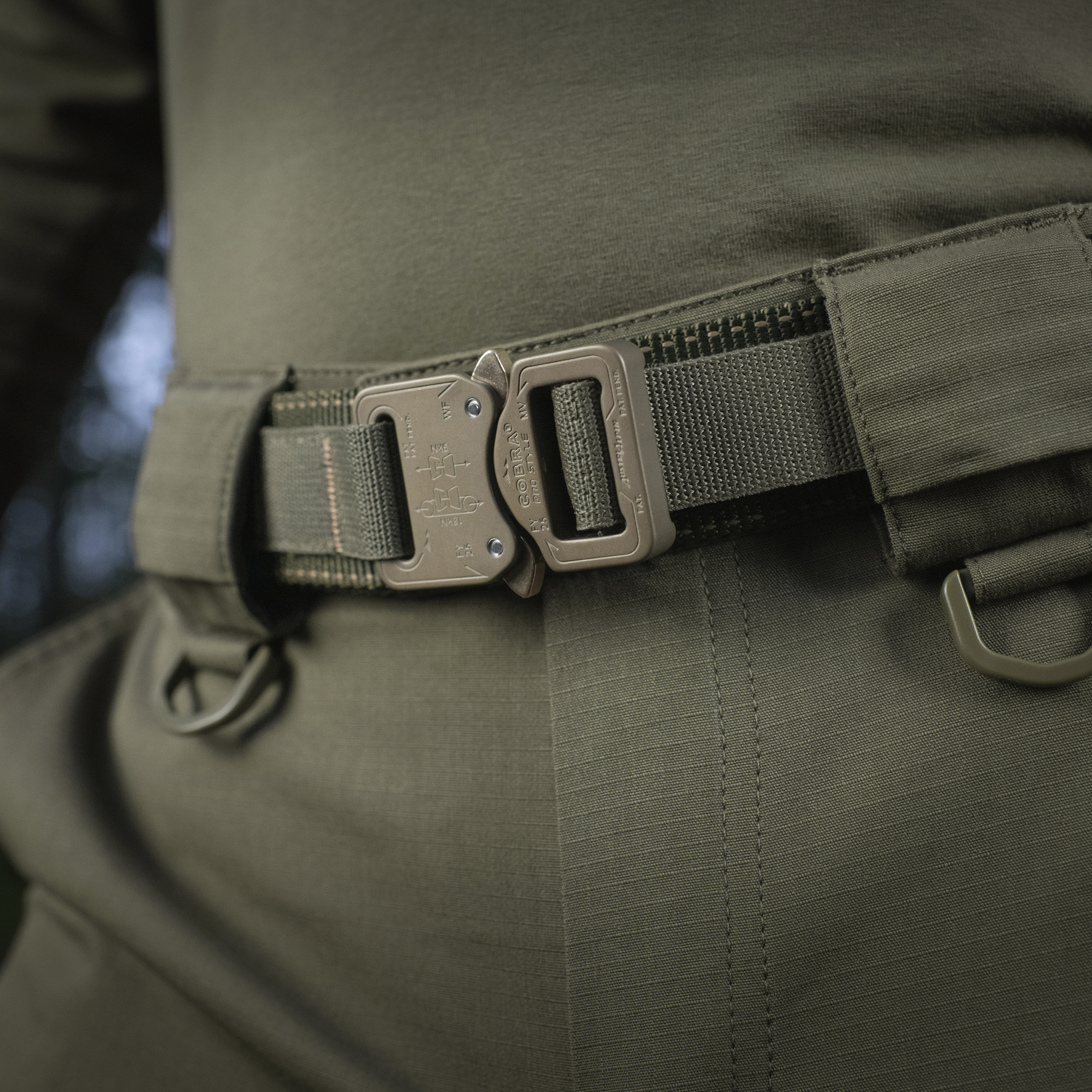 M-Tac ремень Cobra Buckle Belt Ranger Green — 9