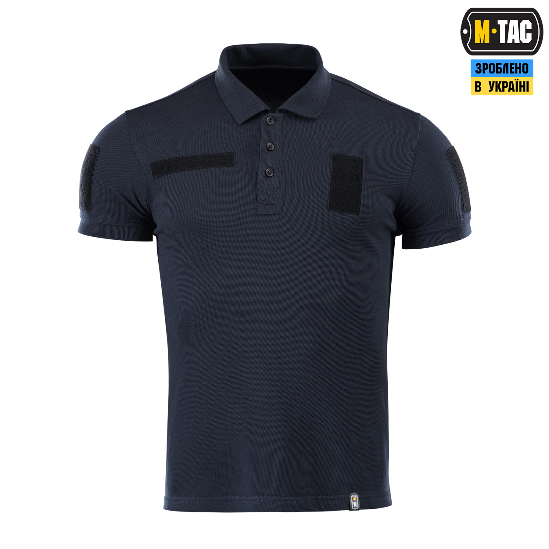 M-Tac поло тактическое 65/35 Dark Navy Blue — 3