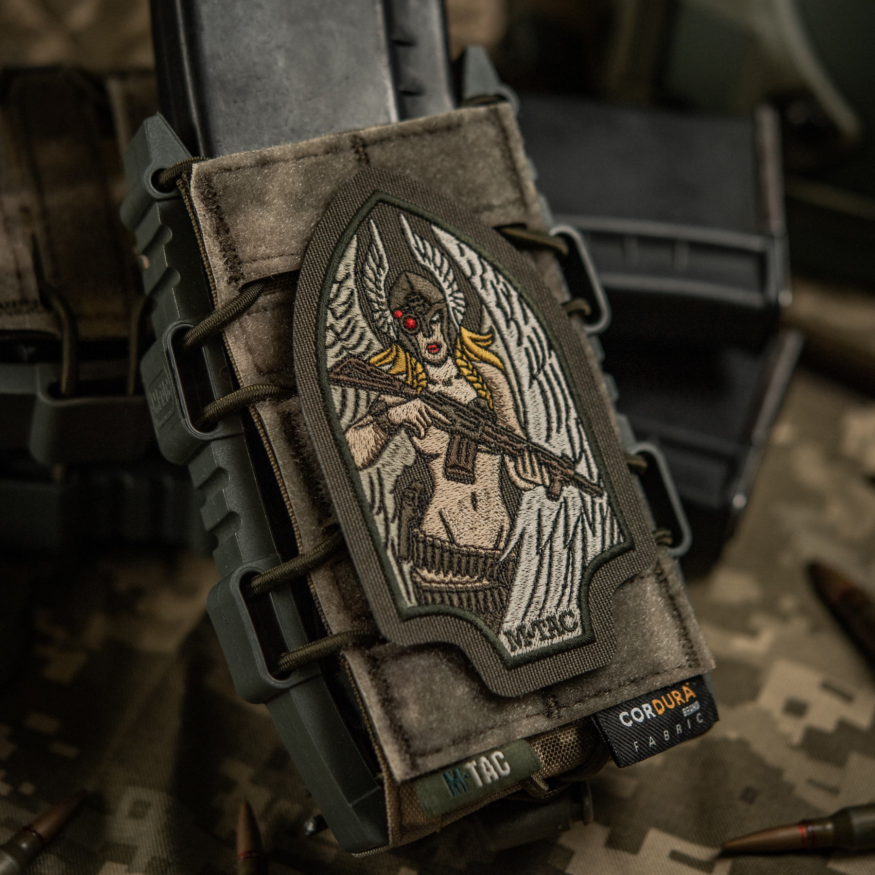 M-Tac нашивка Valkyrie (вышивка) Ranger Green — 3