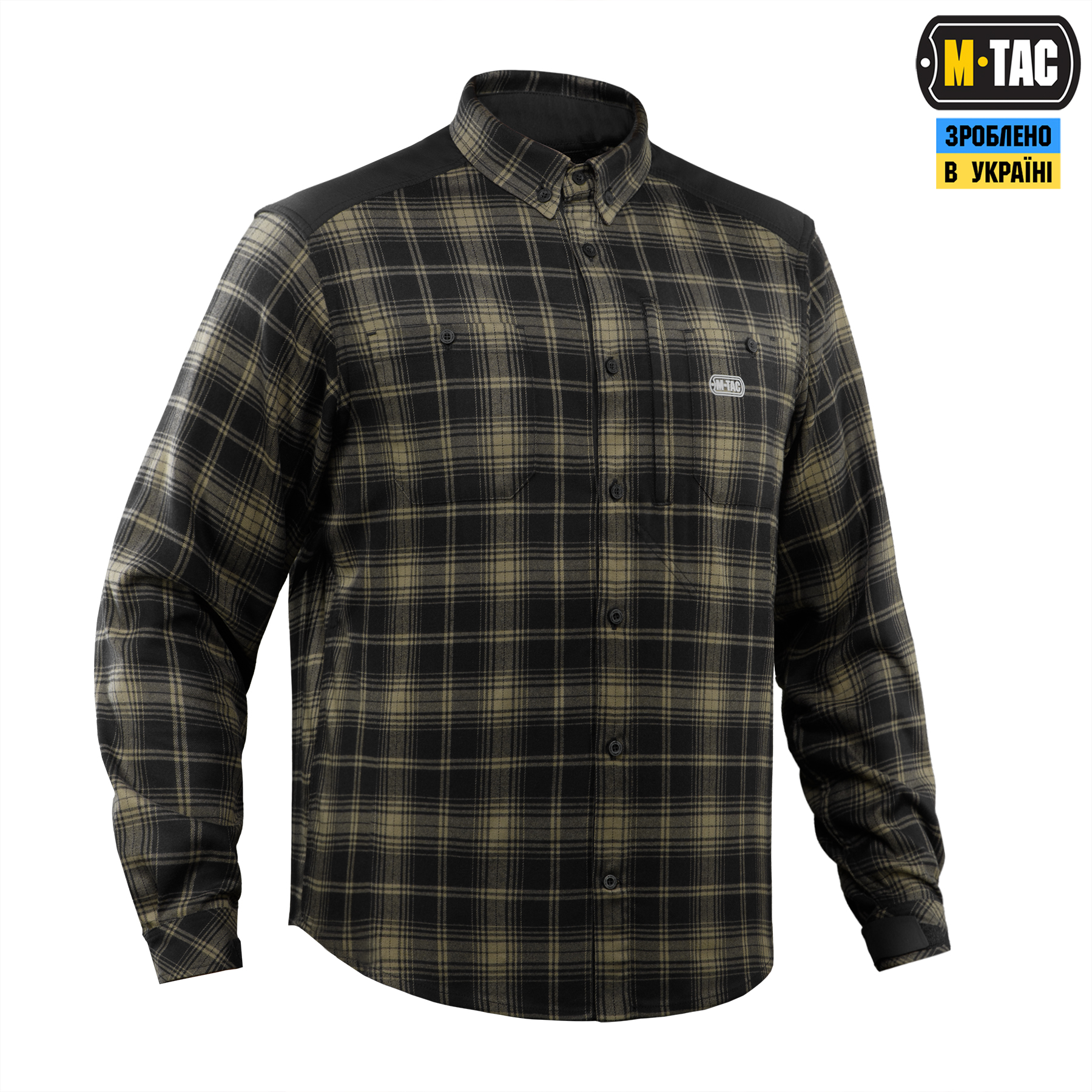 M-Tac рубашка Redneck Shirt Black/Tan — 4