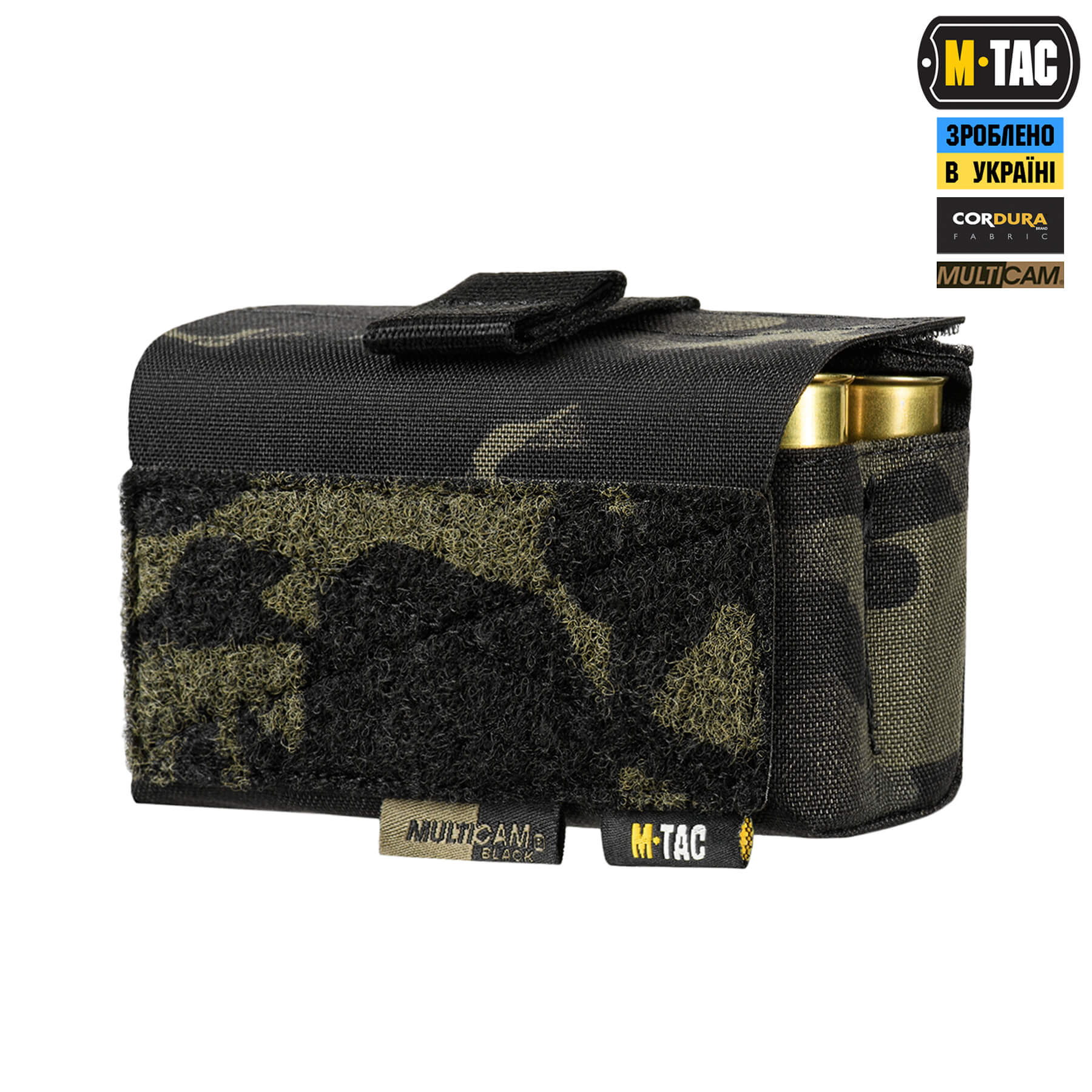 M-Tac подсумок под 12 калибр на 10 патронов Elite Multicam Black — 7