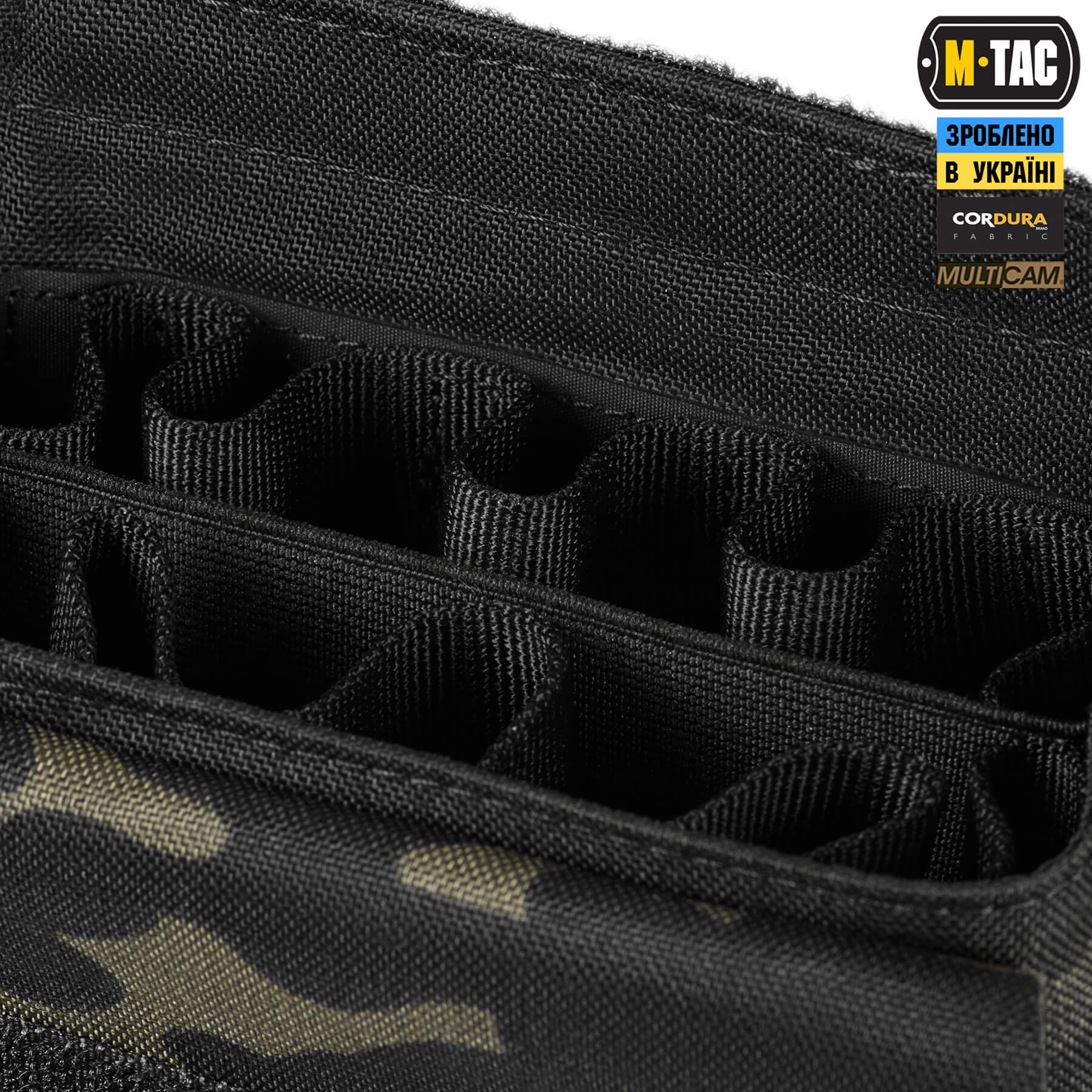 M-Tac подсумок под 12 калибр на 10 патронов Elite Multicam Black — 12