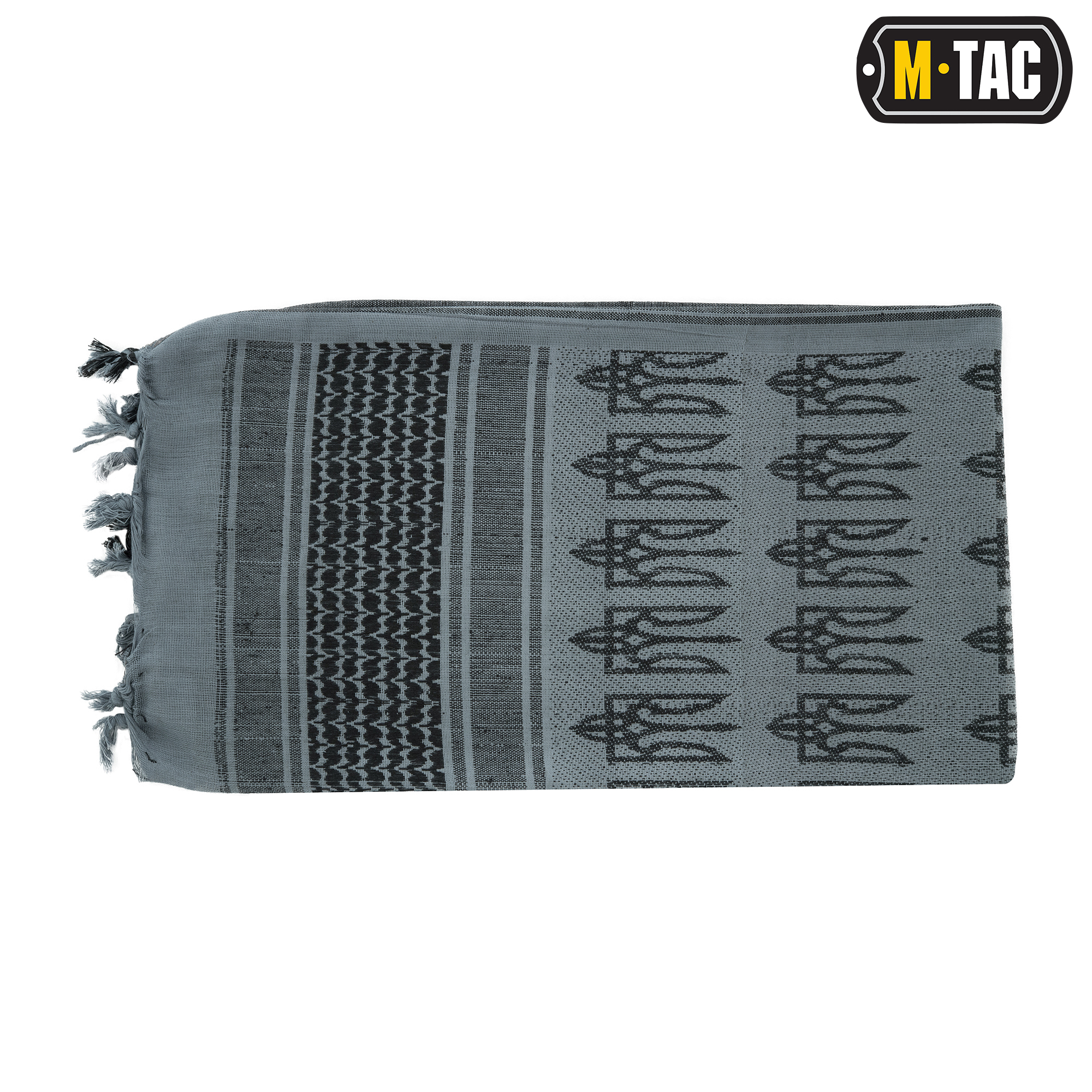 M-Tac шарф шемаг с Тризубом Grey/Black — 4