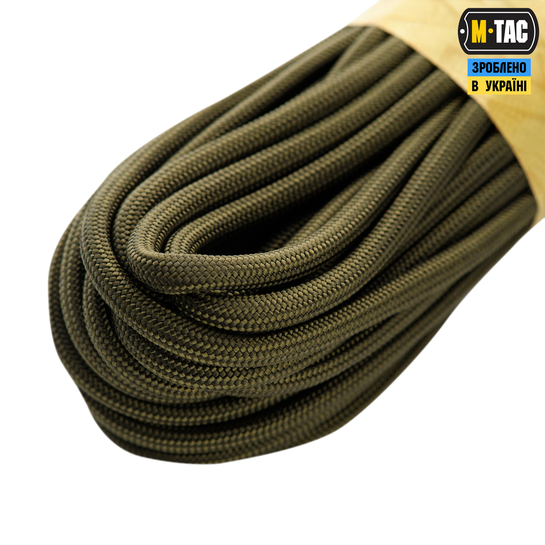 M-Tac паракорд PowerCord1000 15m OD Green — 4