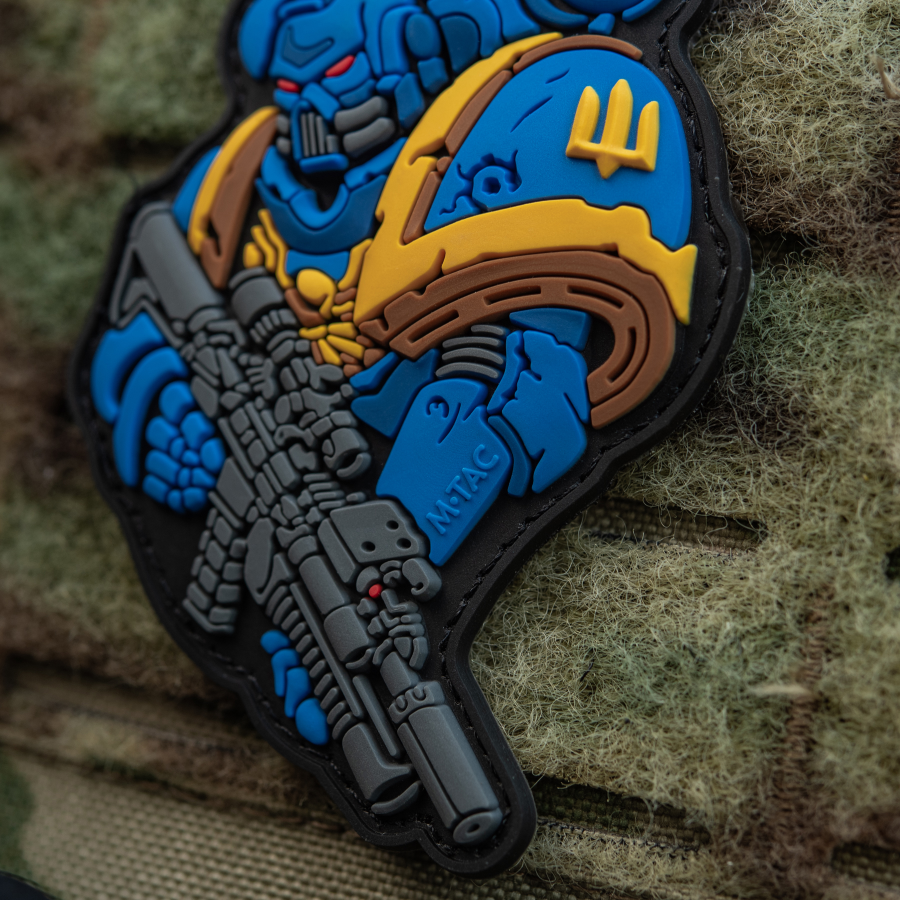 M-Tac нашивка Штурмовик Yellow/Blue — 6