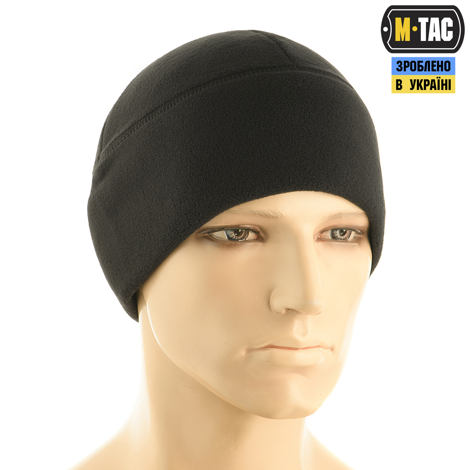 M-Tac шапка Watch Cap Premium флис (250г/м2) Black — 4