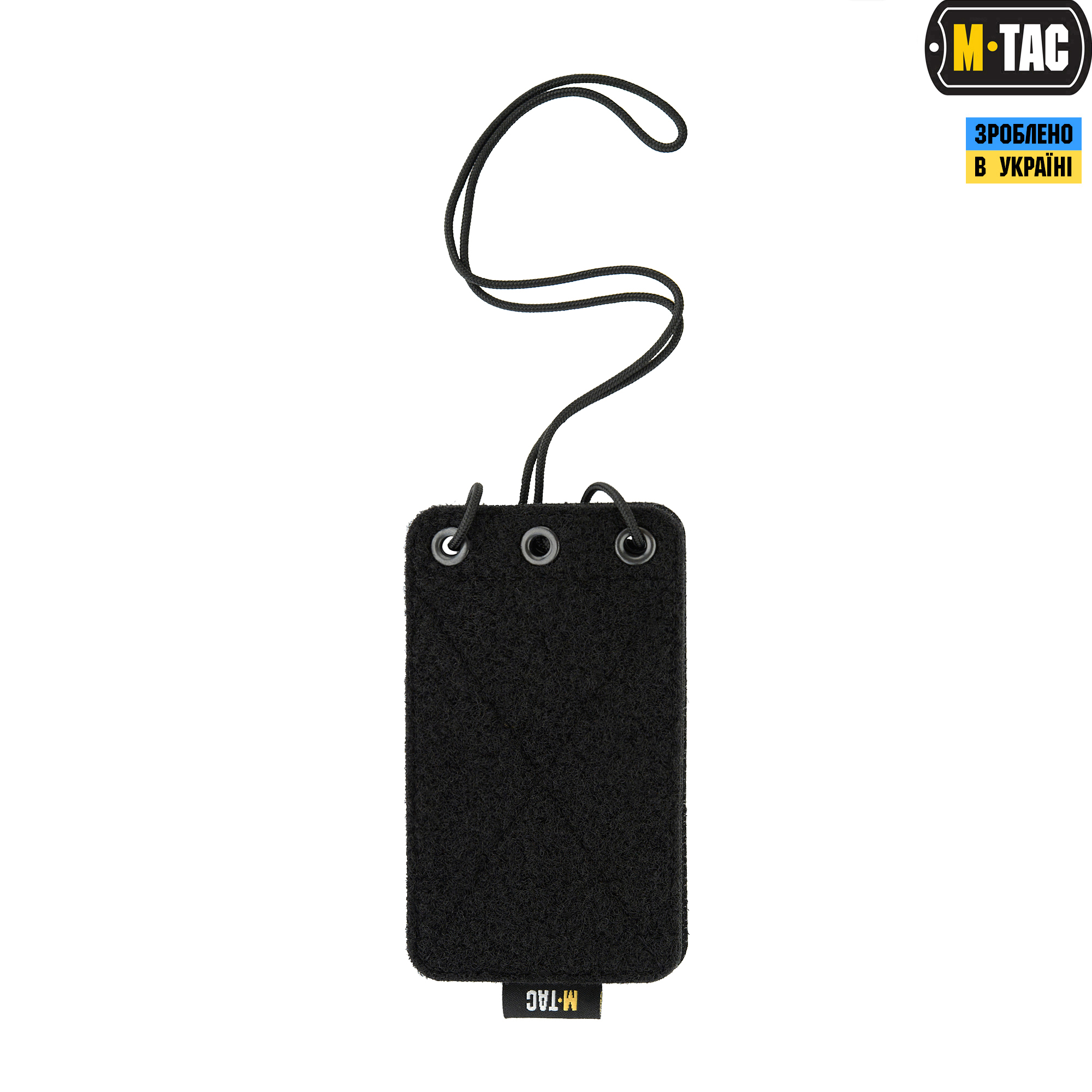M-Tac бейдж с прозрачной панелью Black — 3