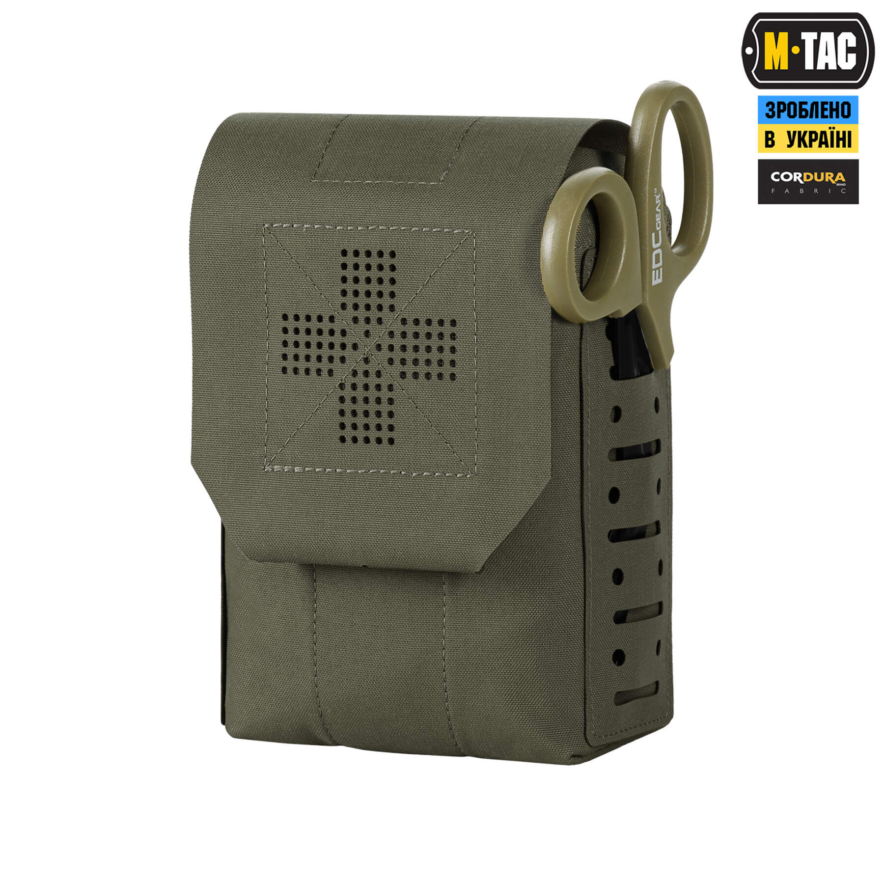 M-Tac подсумок медицинский вертикальный Large Gen.II Elite Ranger Green — 6