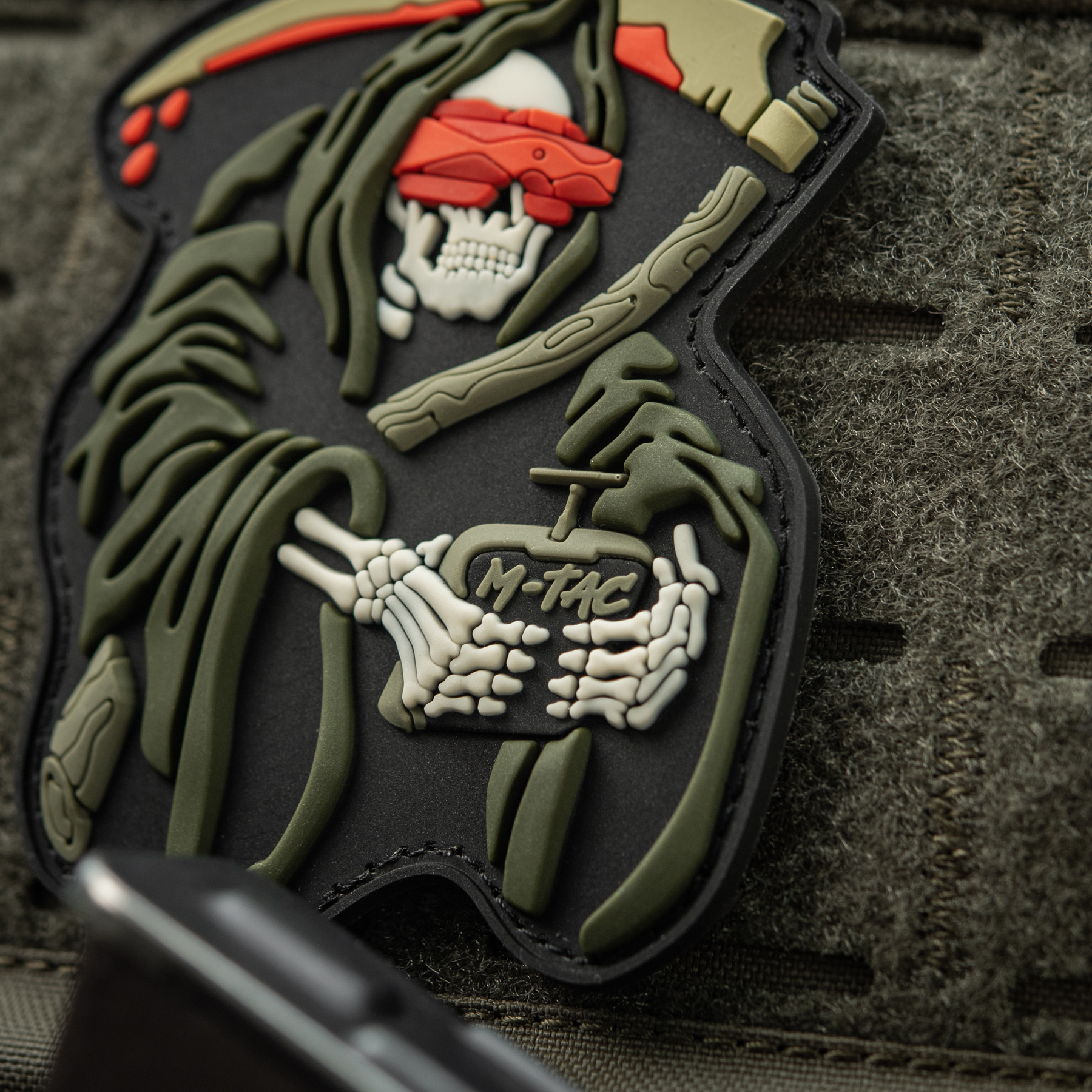 M-Tac нашивка FPV Operator PVC Black/Olive — 5