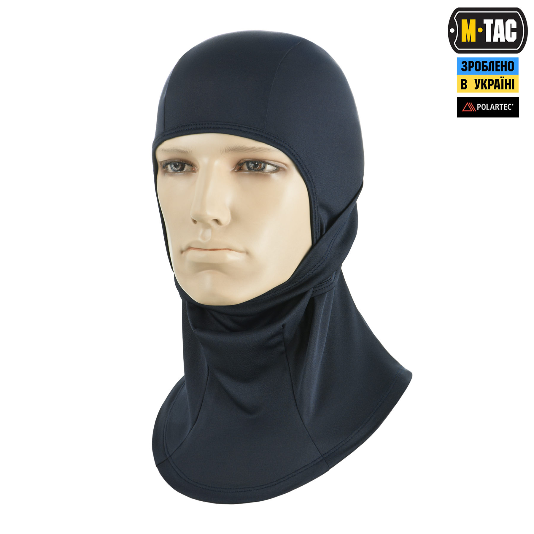 M-Tac балаклава-ниндзя потоотводящая Polartec Dark Navy Blue — 3