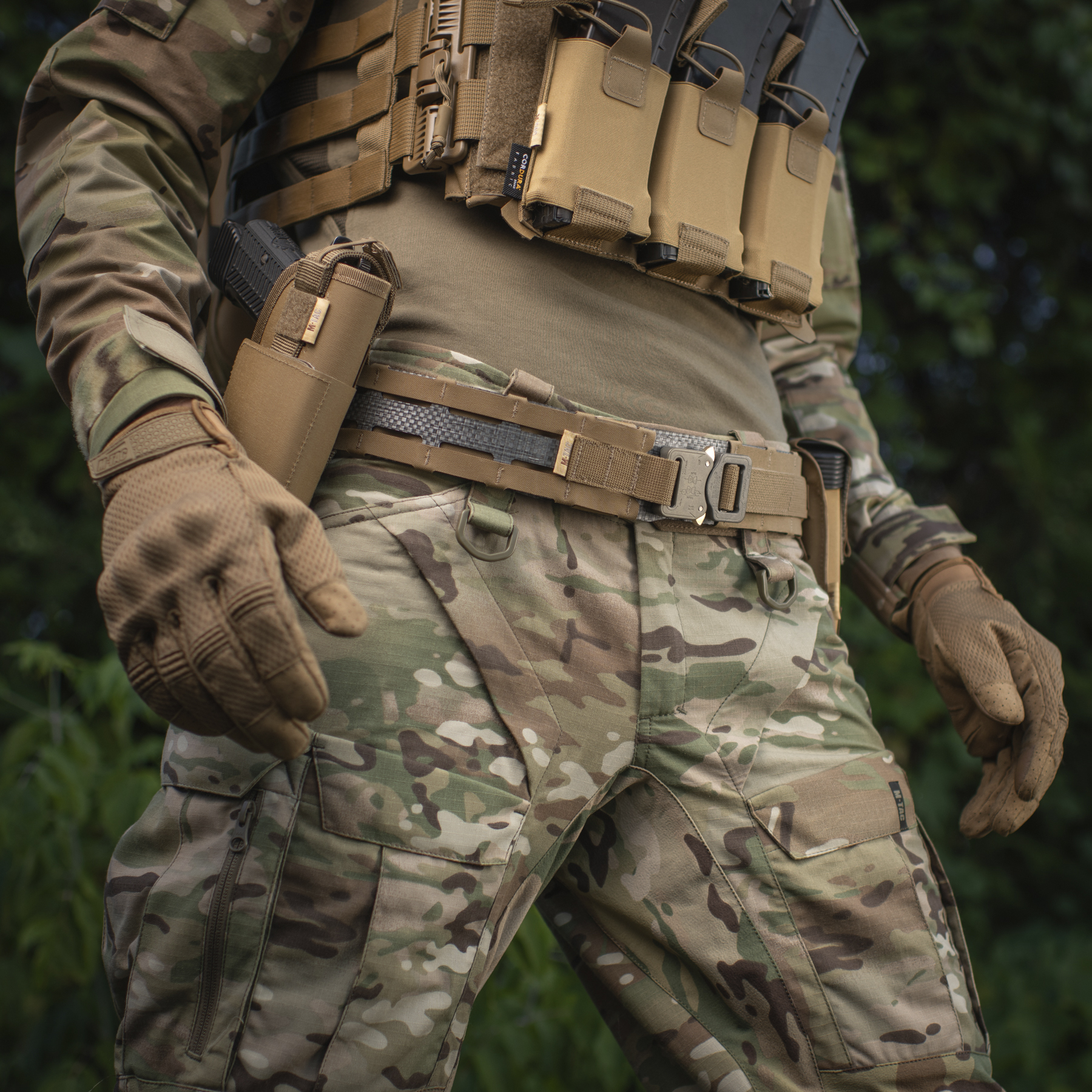M-Tac ремень Tiger Belt Cobra Buckle Coyote — 10