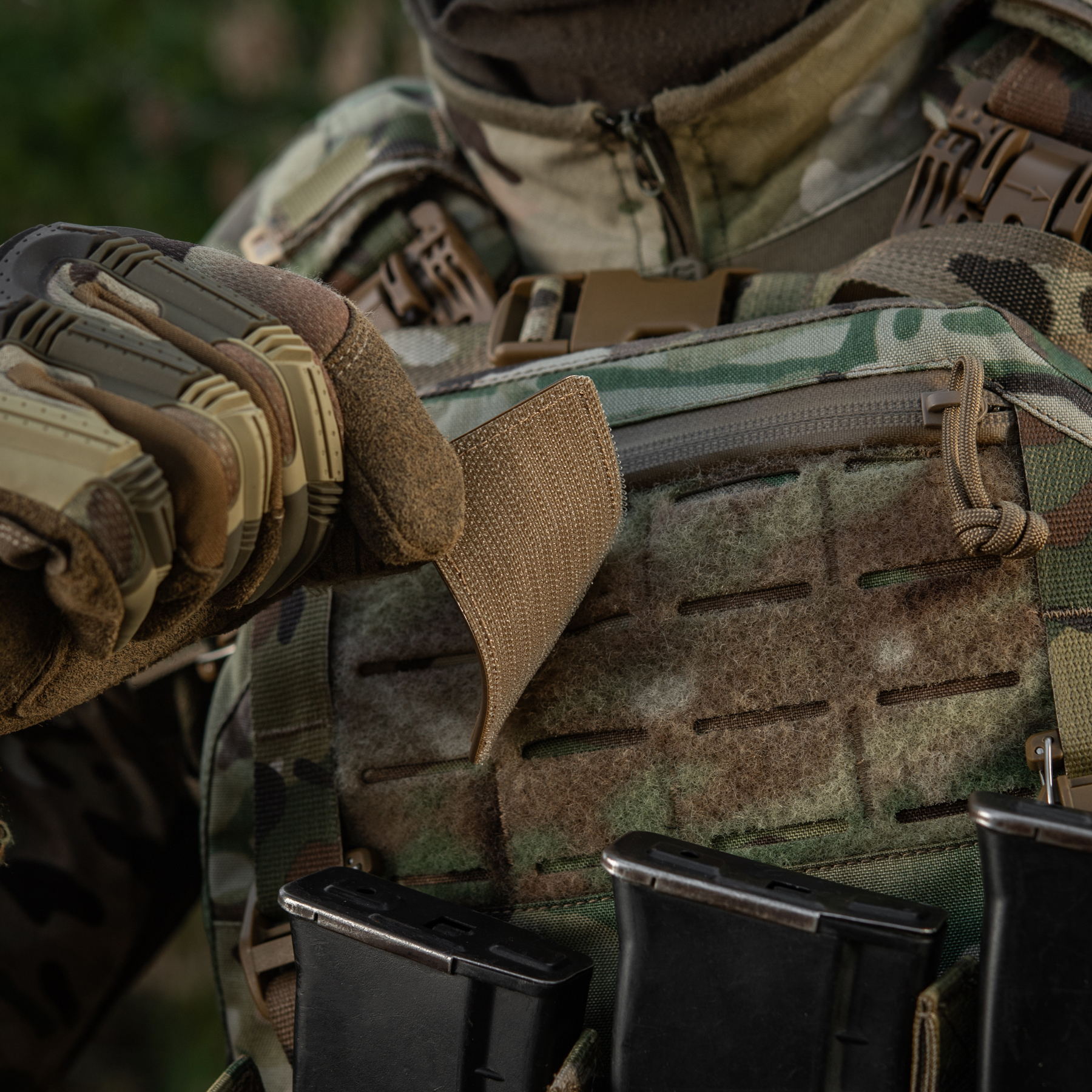 M-Tac нашивка прапор України з тризубом ЗСУ PVC Coyote — 11