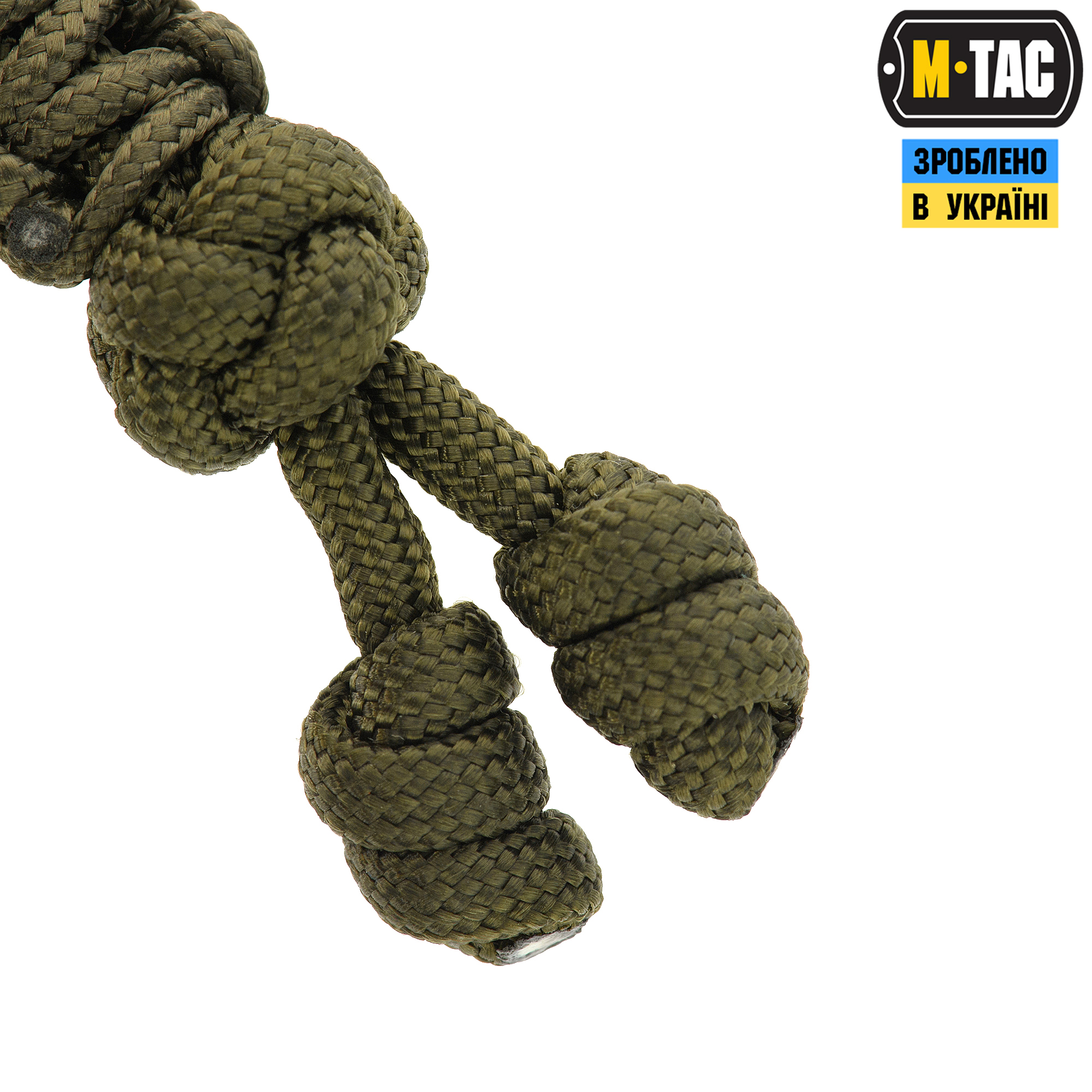 M-Tac темляк Loopy Snake Skull Olive — 4
