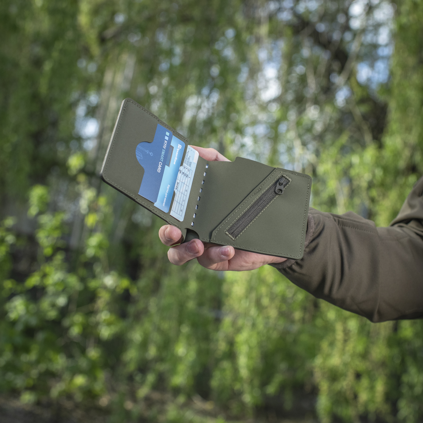 M-Tac кошелек Slim Elite Gen.II Ranger Green — 12