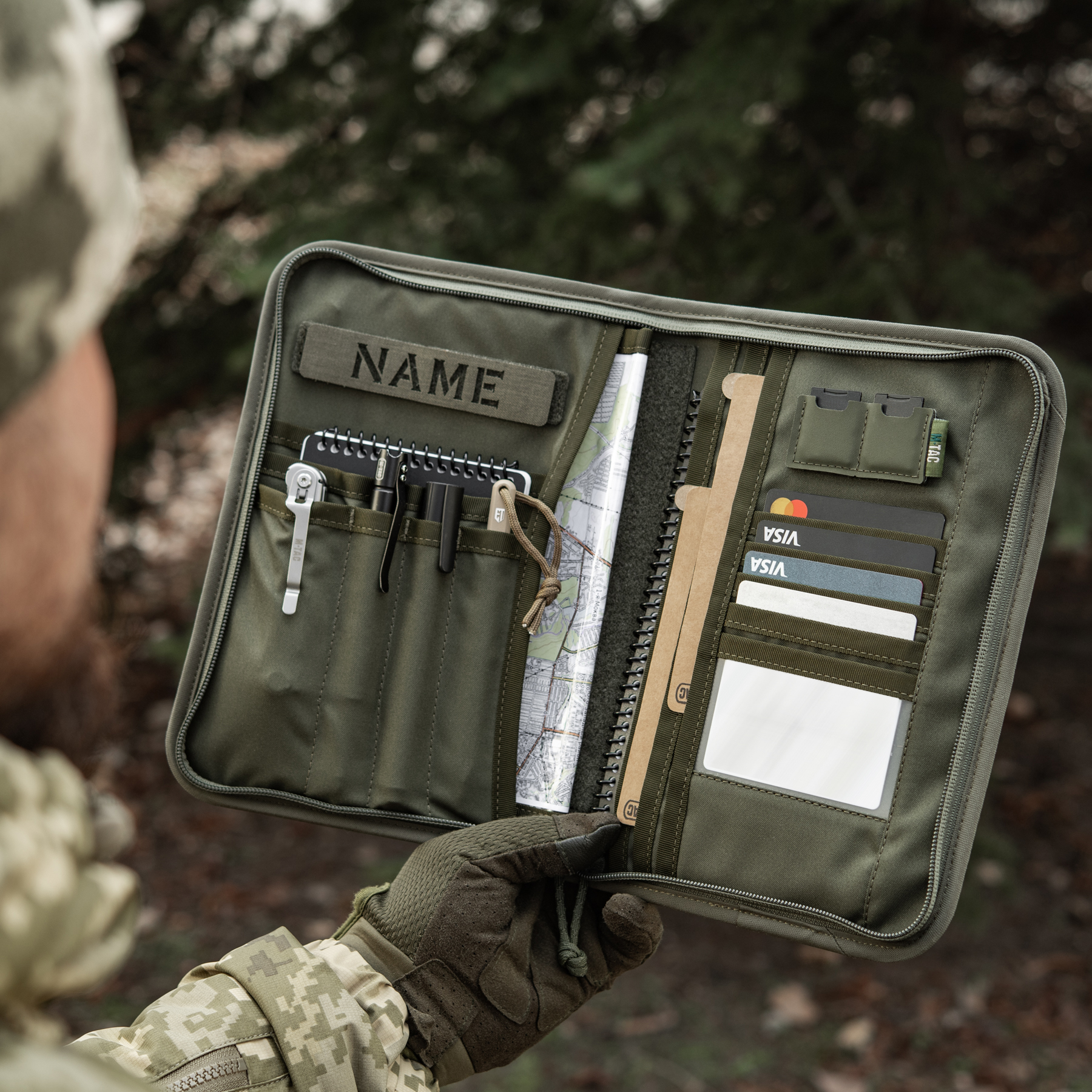 M-Tac планшет-органайзер А5 Elite Ranger Green — 25