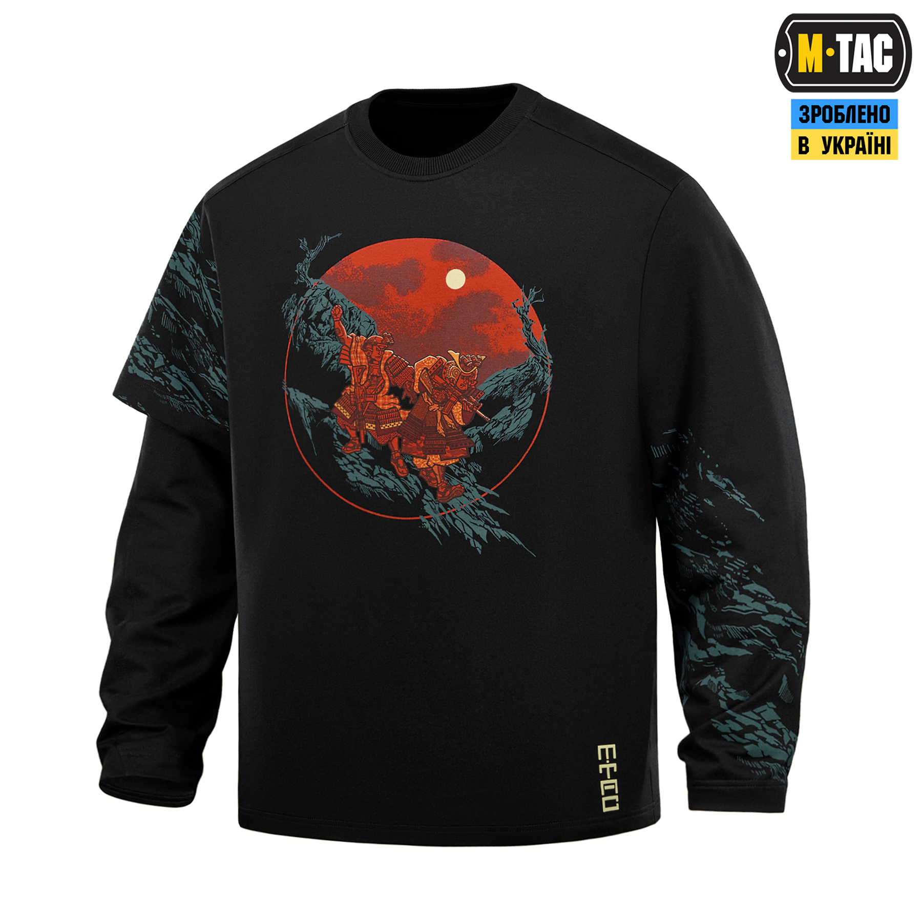 M-Tac свитшот Two Samurai Black — 2