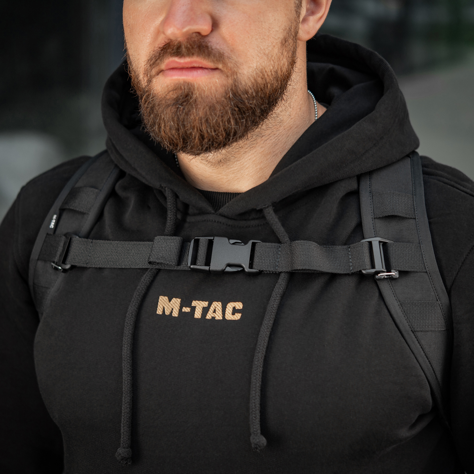 M-Tac рюкзак Sturm с эргономичными лямками Elite Black — 33