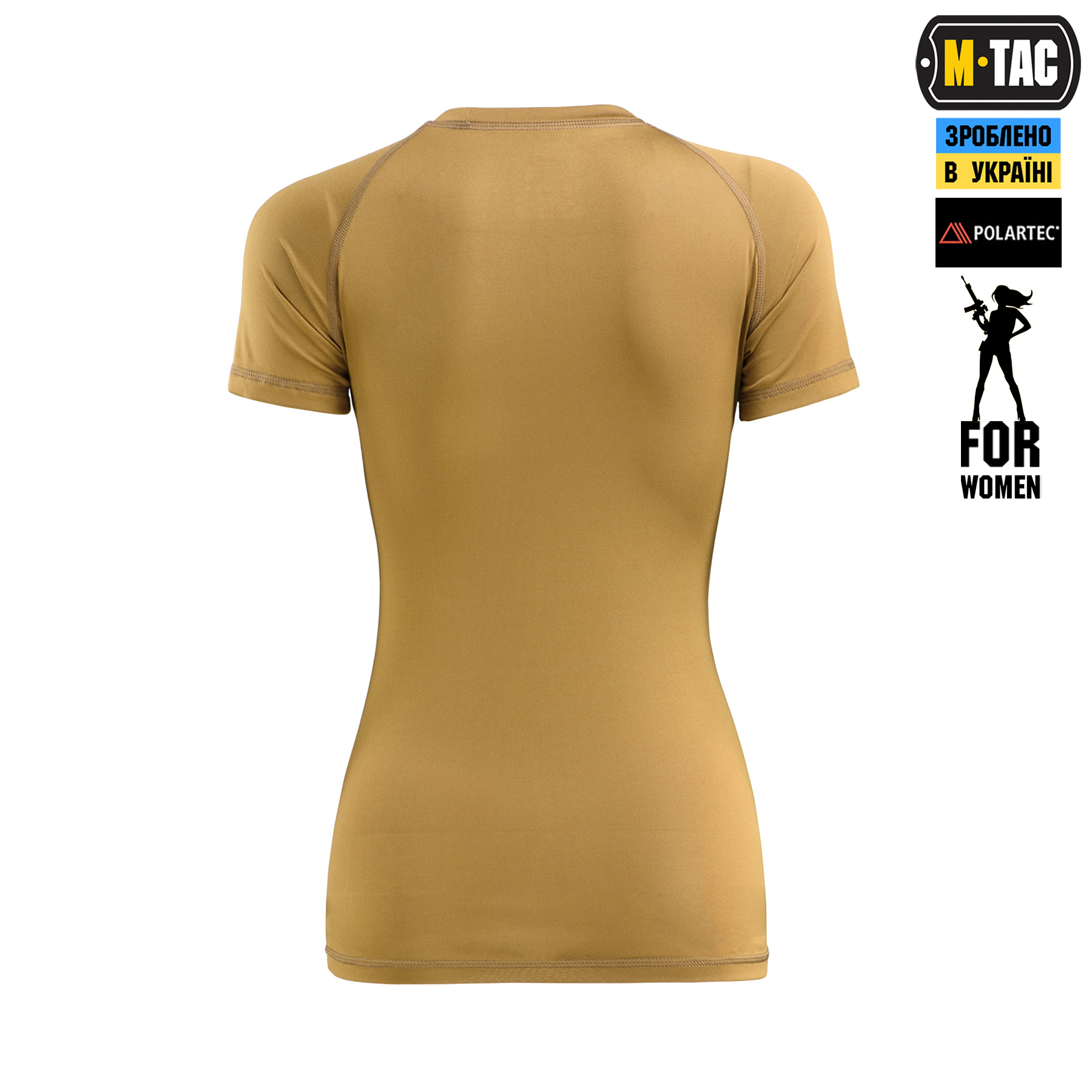 M-Tac футболка Ultra Light Polartec Lady Coyote — 5