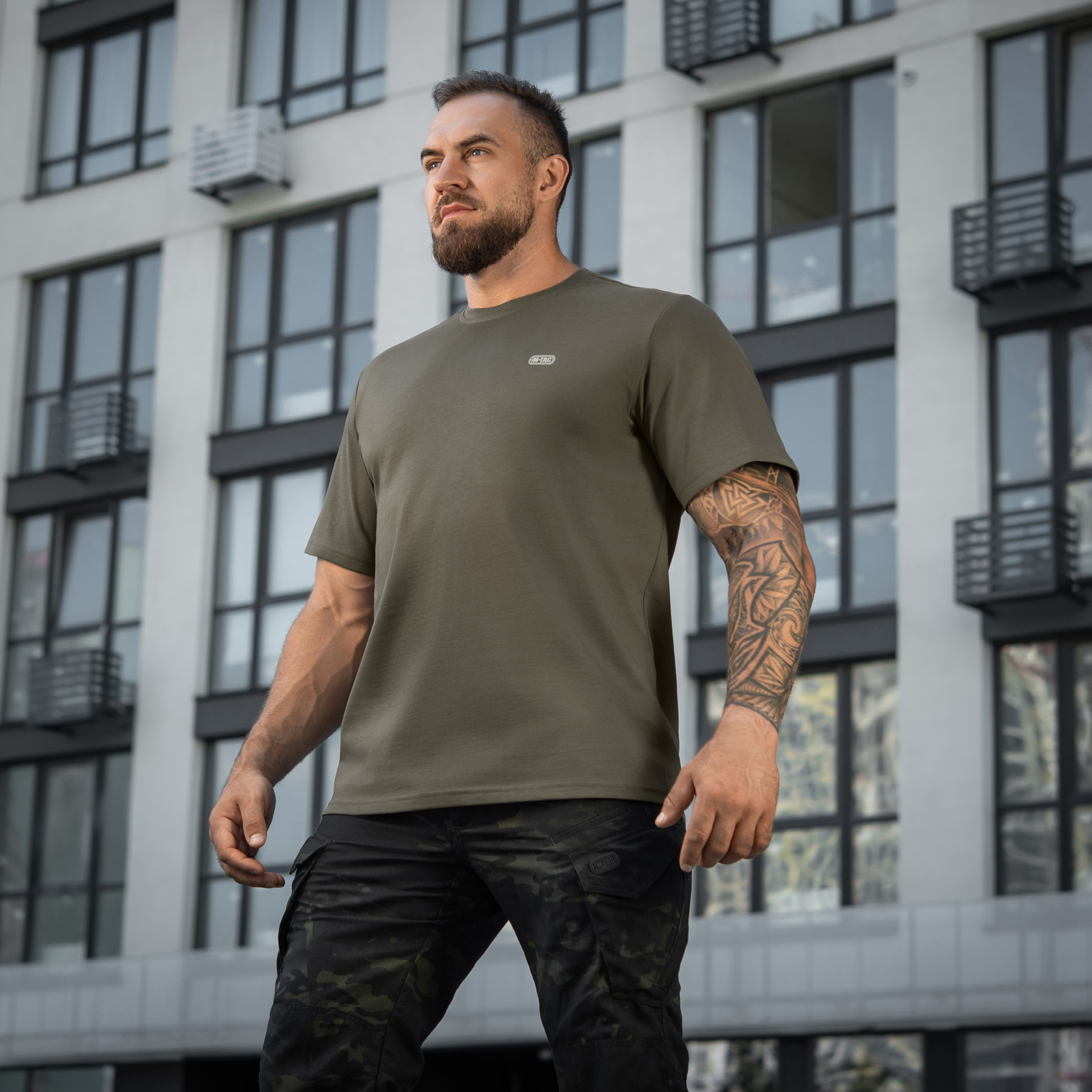 M-Tac футболка Cotton Hard Oversize Ranger Green — 8