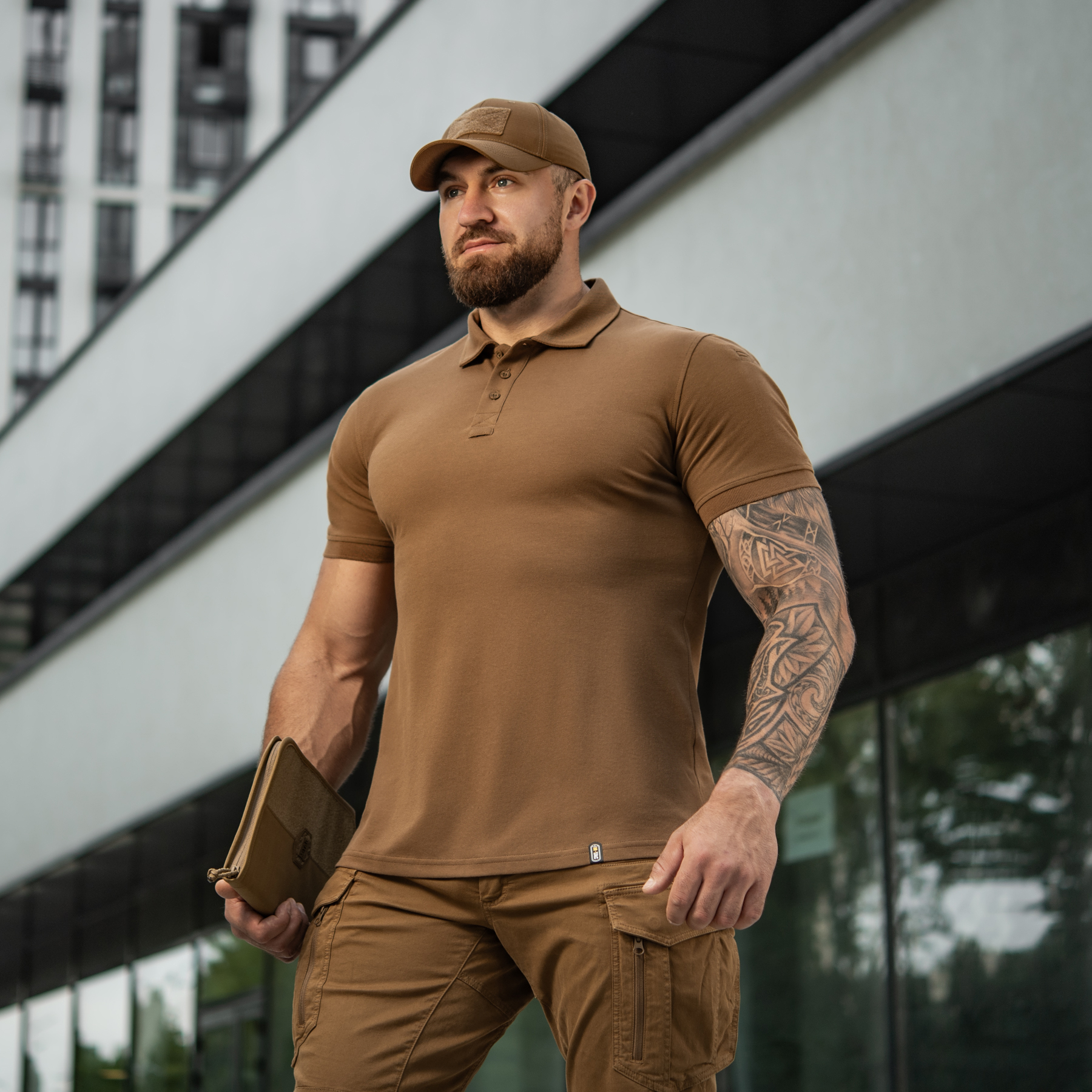 M-Tac поло Basic 65/35 Coyote Brown — 8