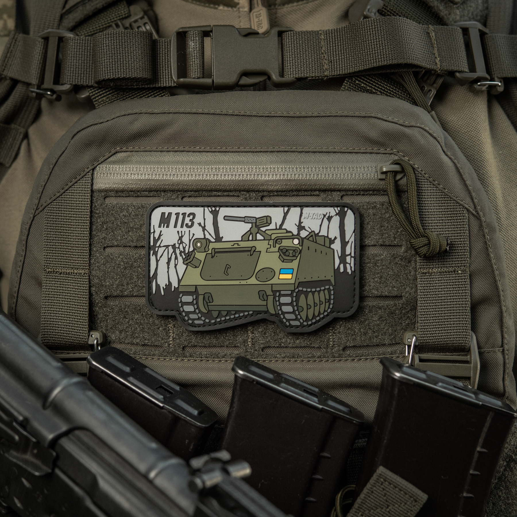 M-Tac нашивка M113 (PVC) — 6