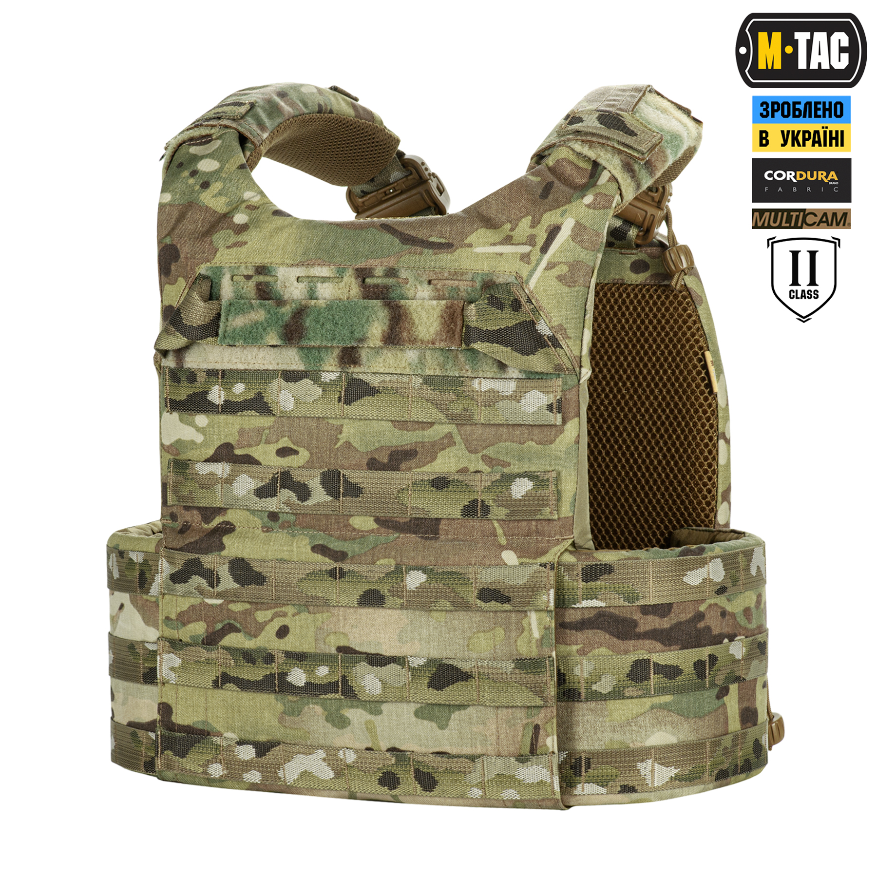 M-Tac плитоноска Cuirass FAST Elite Gen.II 2 класс защиты (размер плиты M) Multicam — 5