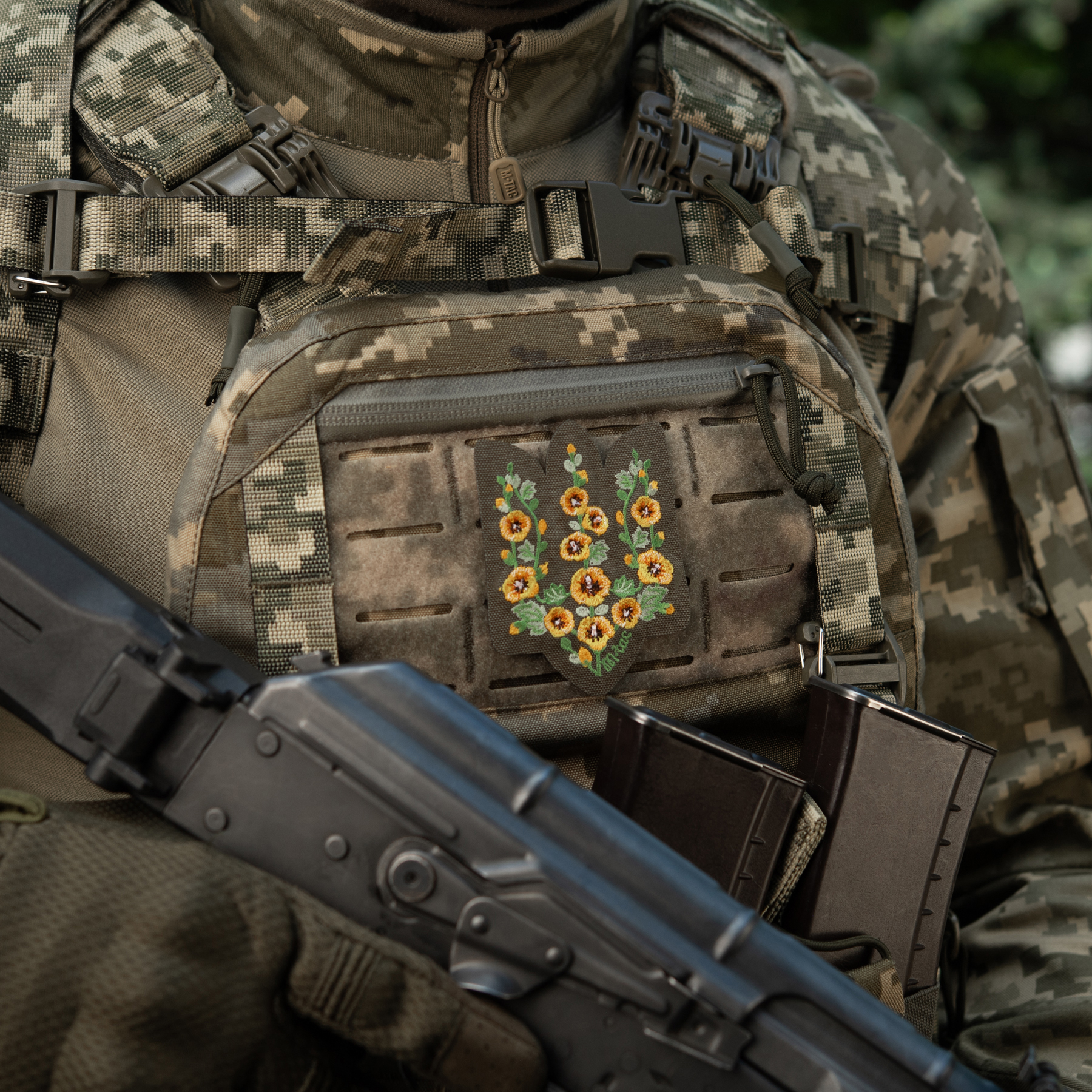 M-Tac нашивка Тризуб Мальви (вишивка) Ranger Green — 7