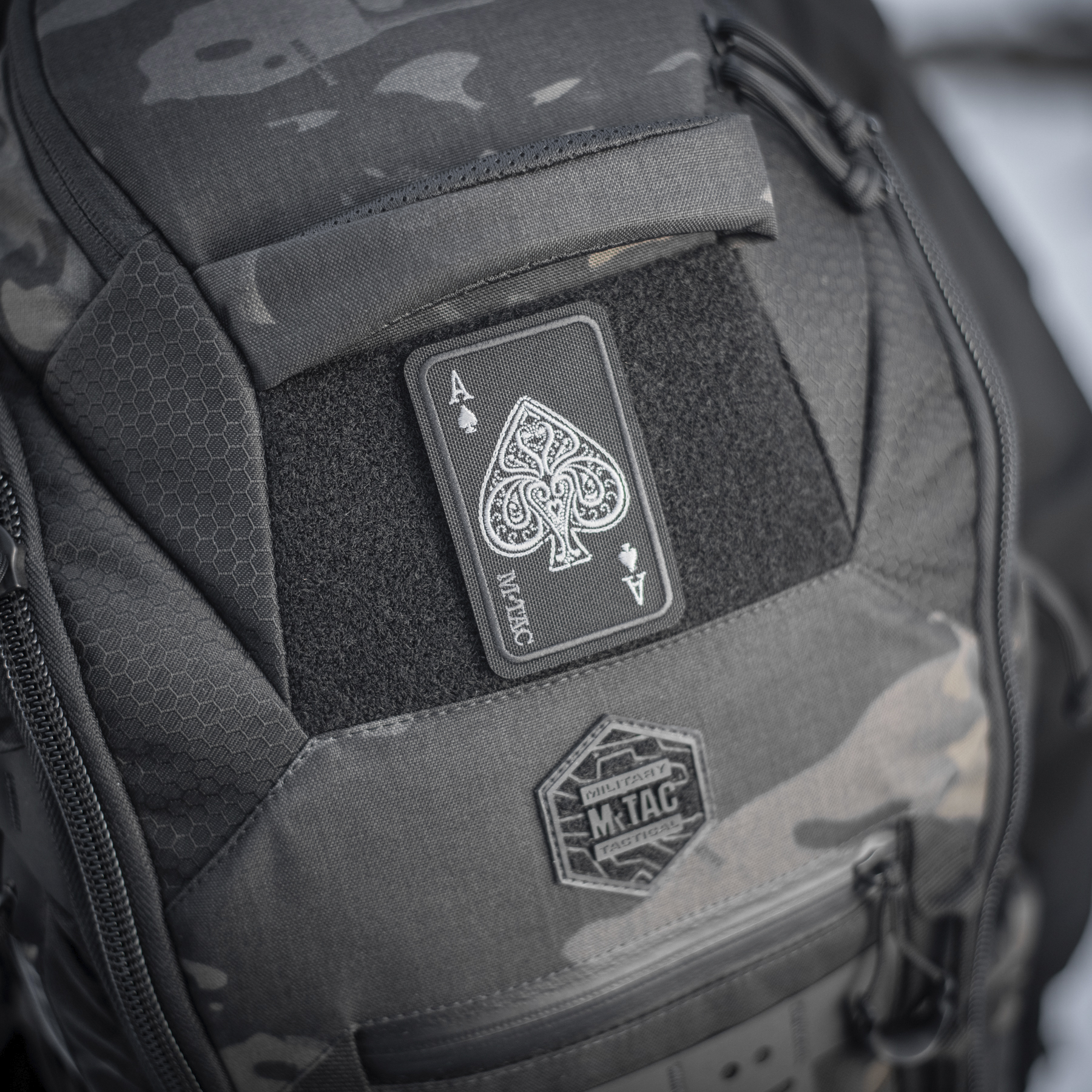 M-Tac нашивка Ace of Spades (вышивка) Black — 4