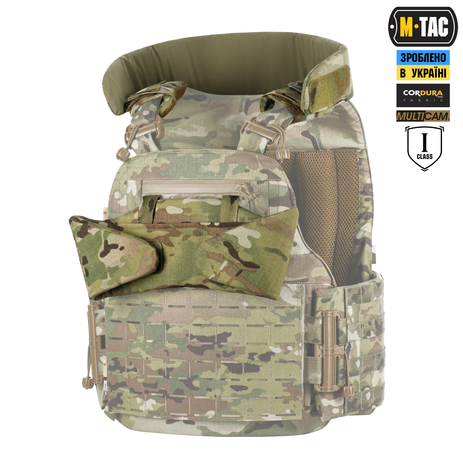 M-Tac Горжет Sturm с баллистическими пакетами 1 класс (FMS) Multicam — 13