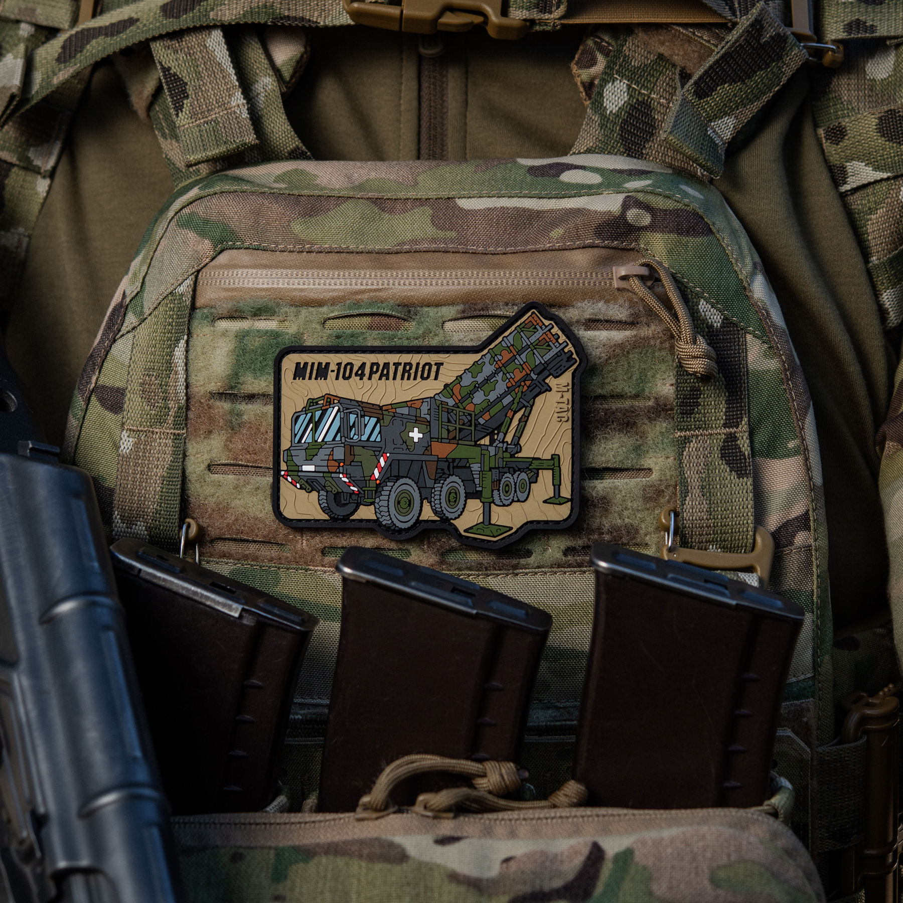 M-Tac нашивка MIM-104 Patriot (PVC) — 4
